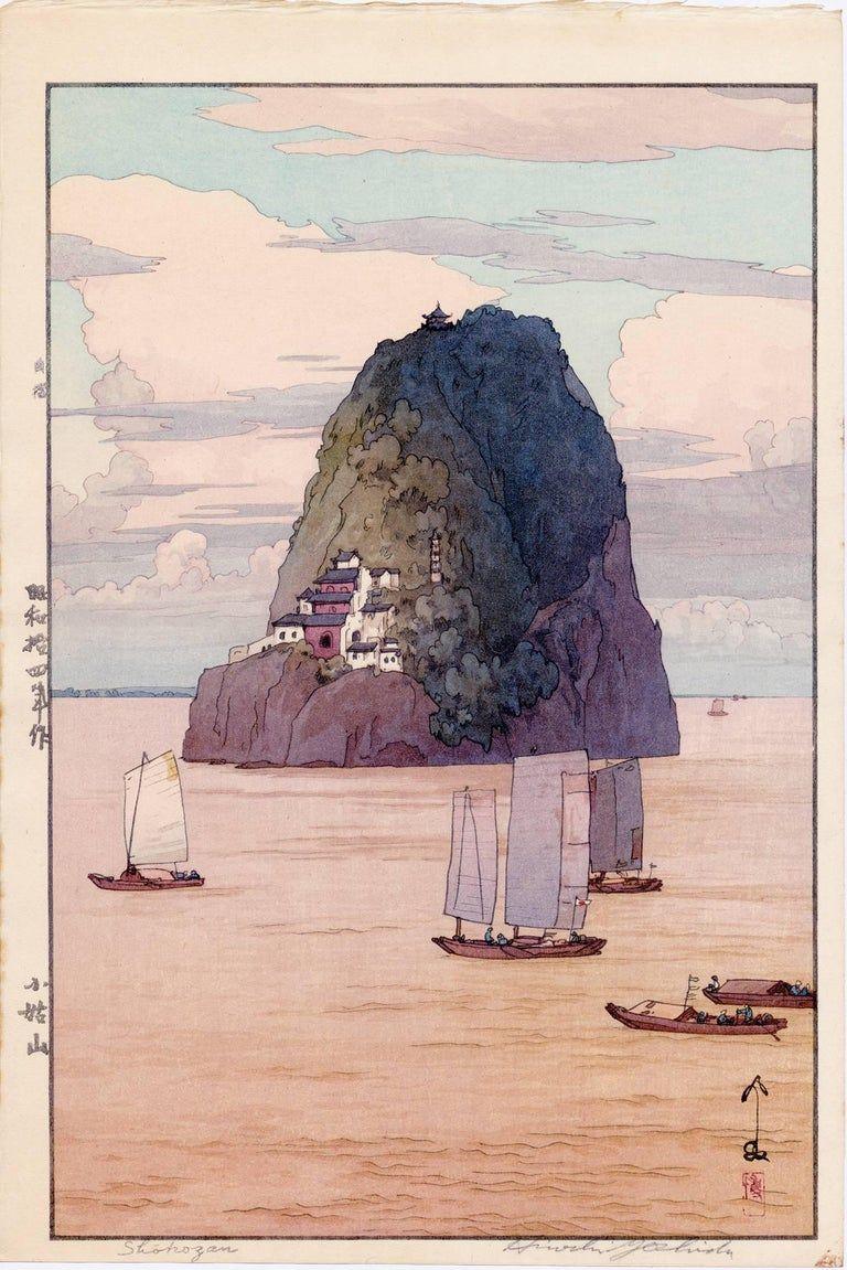 768x1151 Hiroshi Yoshida (The Chinese Island Xiaogushan)