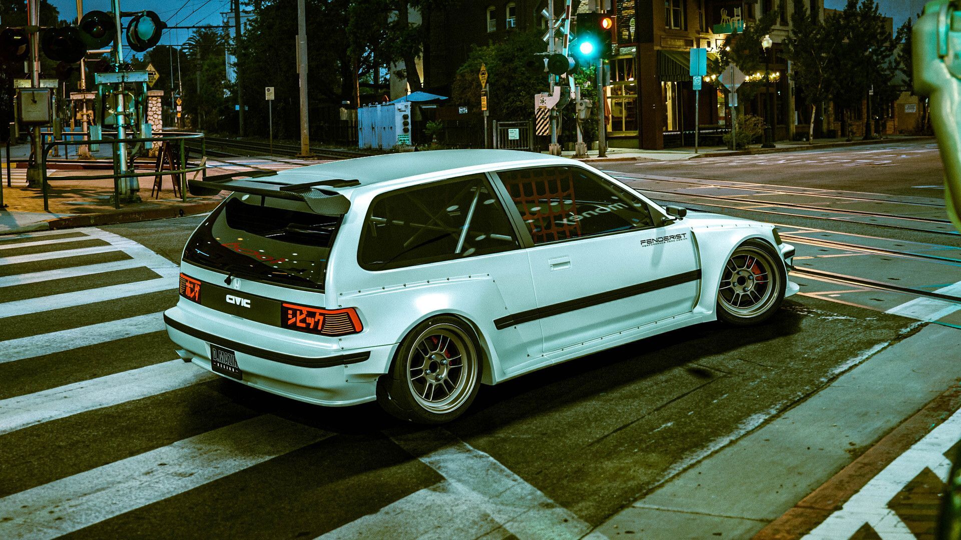 1920x1080 Dmitry Mazin Kanjo Honda Civic EF 1990