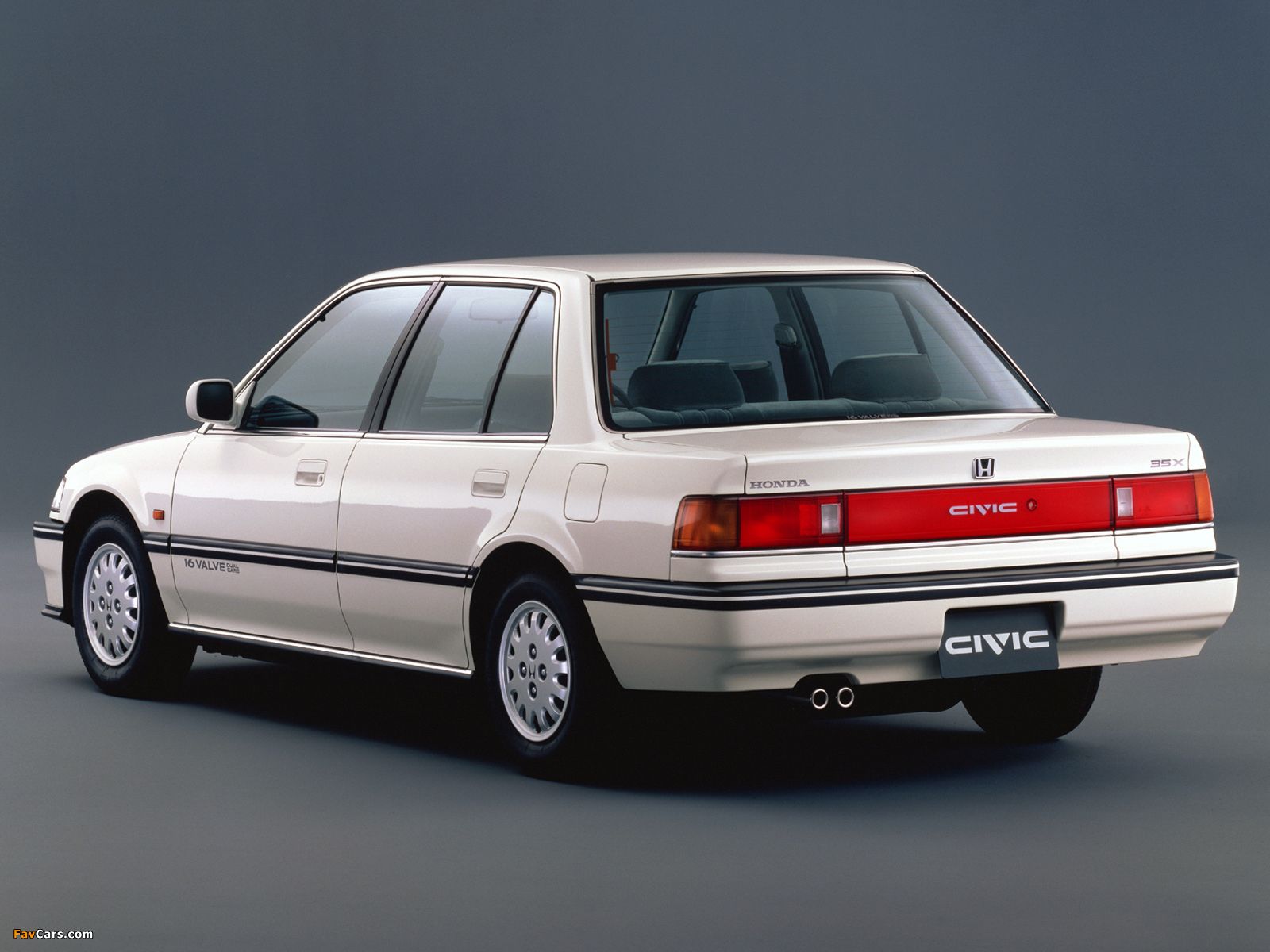1600x1200 image of Honda Civic Sedan (EF) 1988–91 (1600x1200)