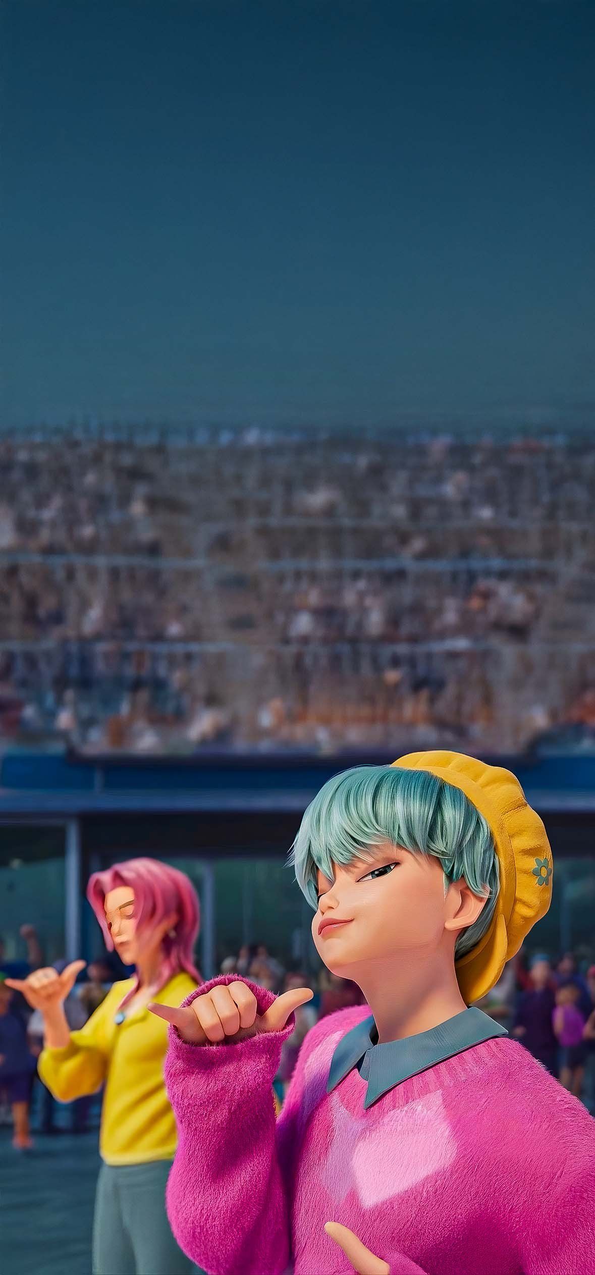1179x2526 Kpop Demon Hunters Wallpaper 4k iPhone