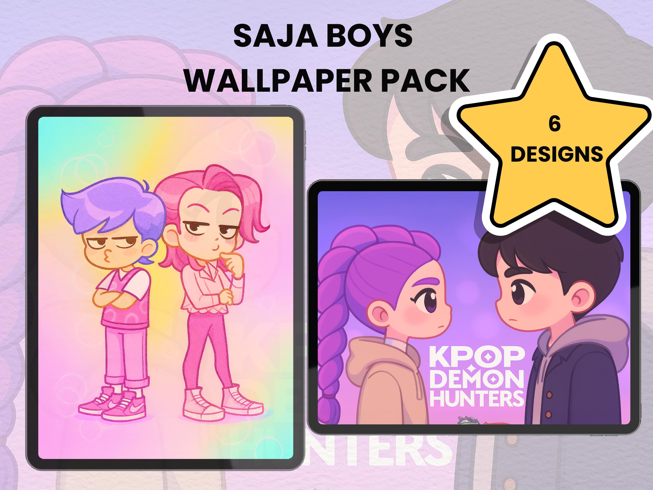 2700x2025 Saja Boys K Pop Demon Hunters IPad & Tablet Wallpaper