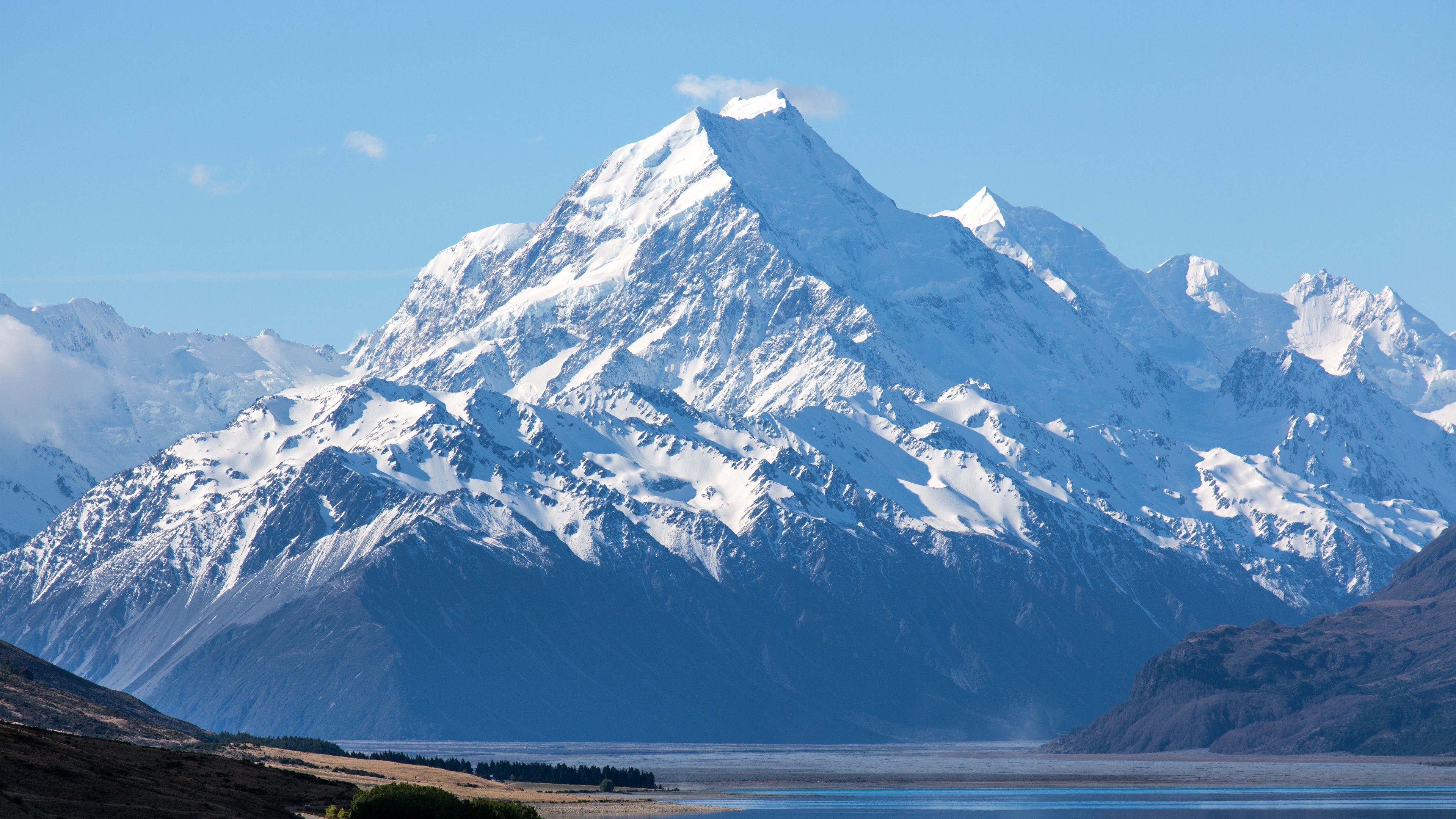 3840x2160 Mount Cook Wallpaper 4K, New Zealand, Aoraki National Park