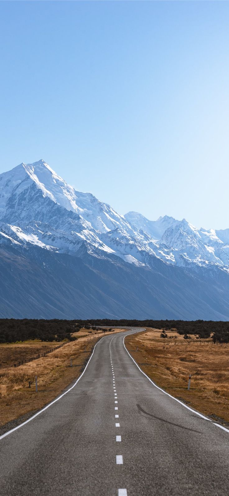 736x1593 Mount Cook New Zealand iPhone X Wallpaper