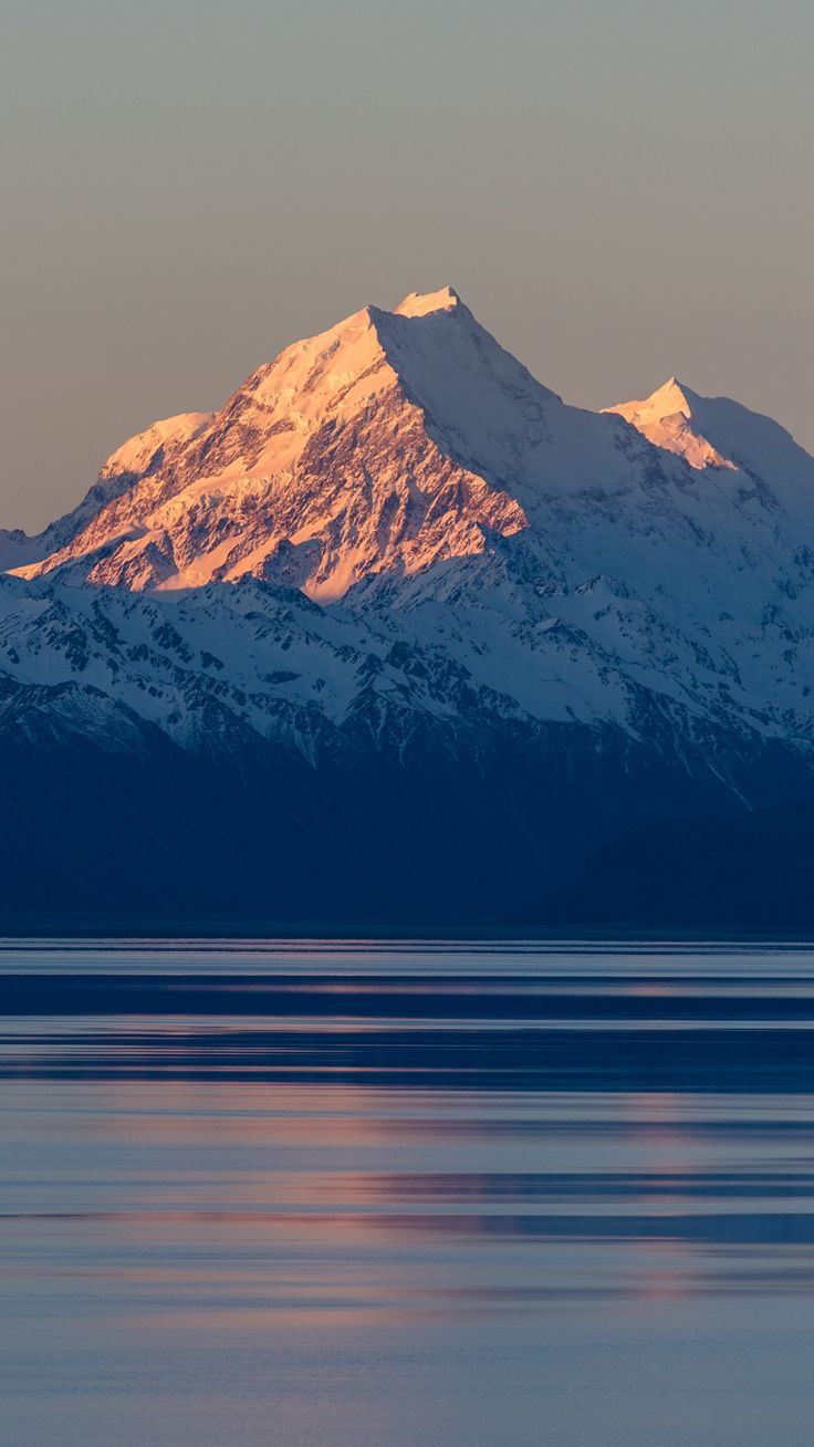 736x1308 New Zealand Aoraki Mount National Park iPhone 8 Wallpaper