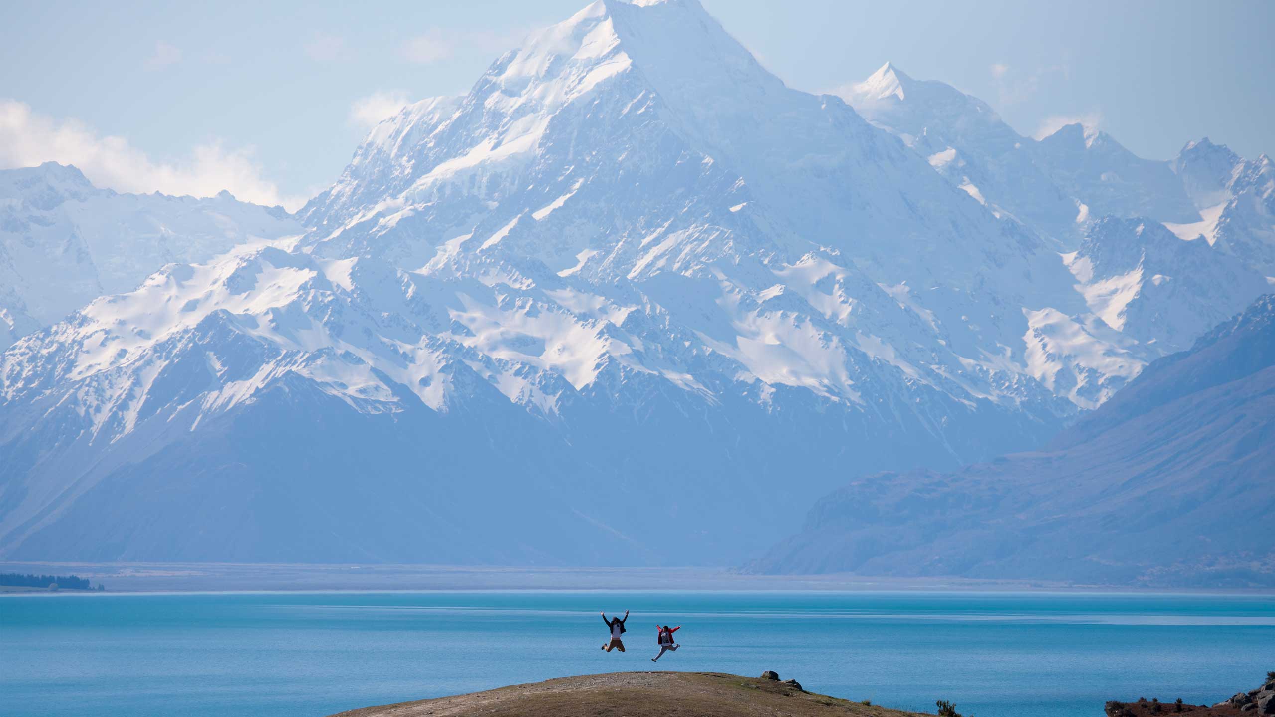 2560x1440 Aoraki Mount Cook National Park Travel Alps New Zealand Travel Aoraki Mount Cook Holiday