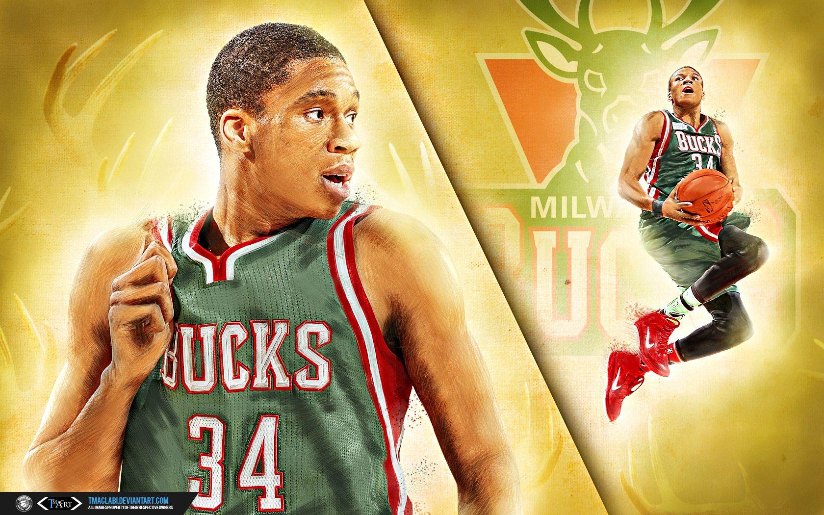 1680x1050 Giannis Antetokounmpo Wallpaper. Basketball Wallpaper at
