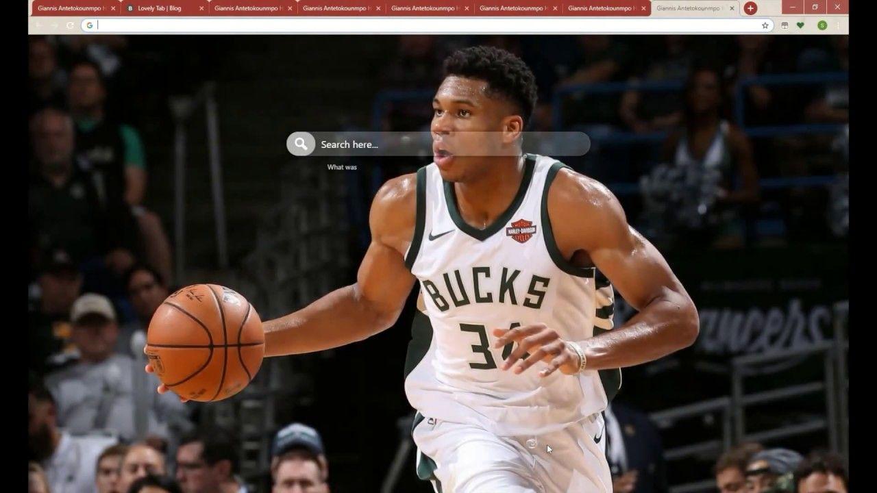 1280x720 Giannis Antetokounmpo HD Wallpaper Theme For Chrome Must HAVE THIS