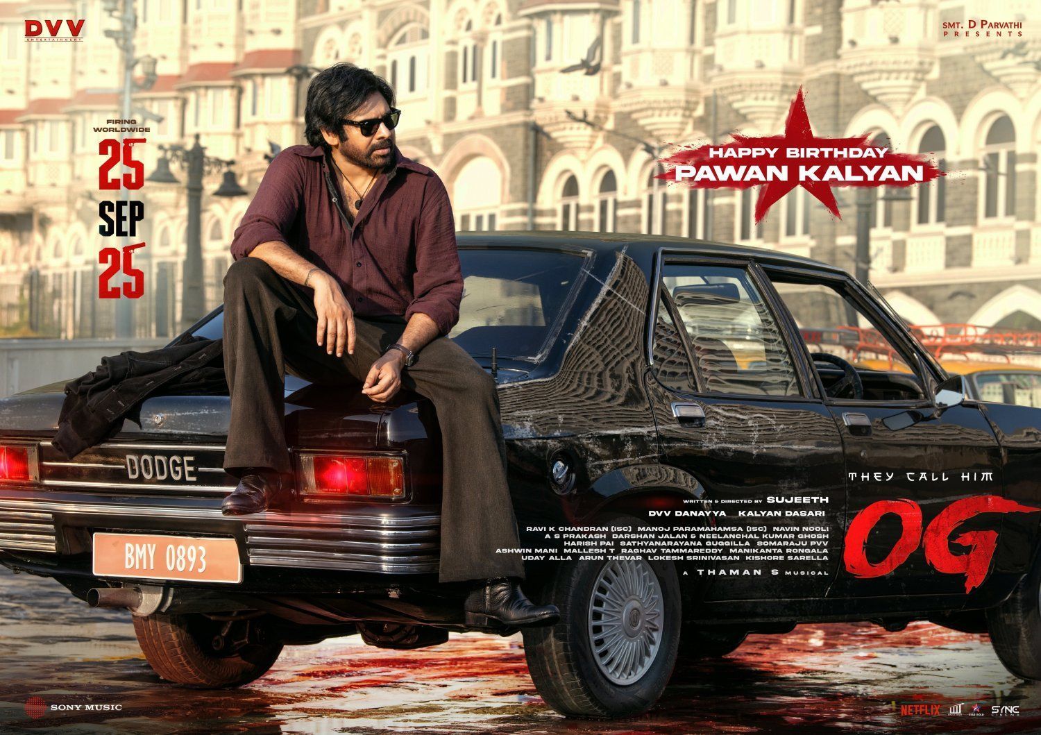 1500x1059 They Call Him OG Movie Poster & Photo. They Call Him OG Movie Location Pics. They Call Him OG Telugu Movie Location Stills