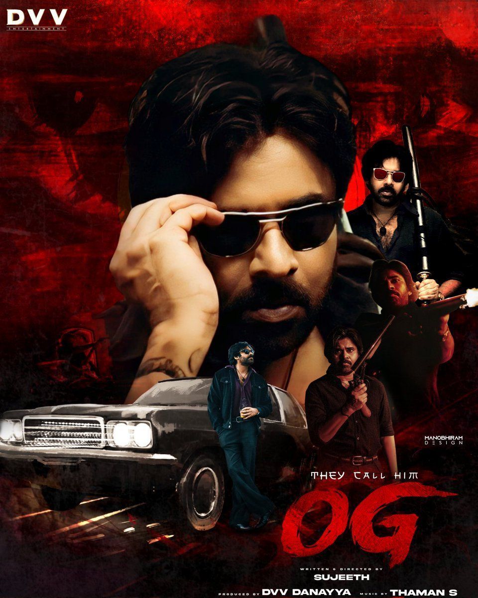 960x1200 MANOBHIRAM on X: They Call Him OG Poster Design ❤️‍
