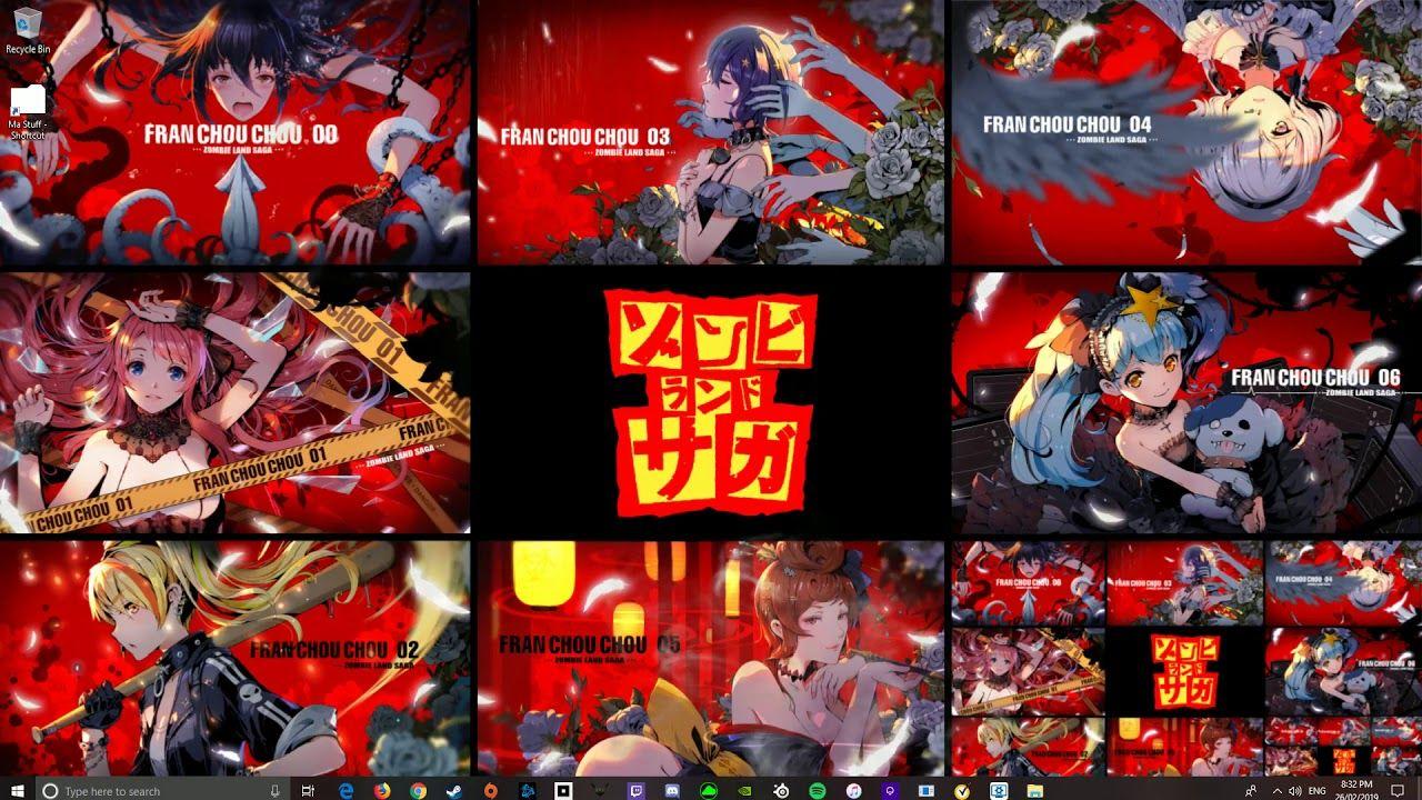 1280x720 Zombieland Saga [wallpaper engine]