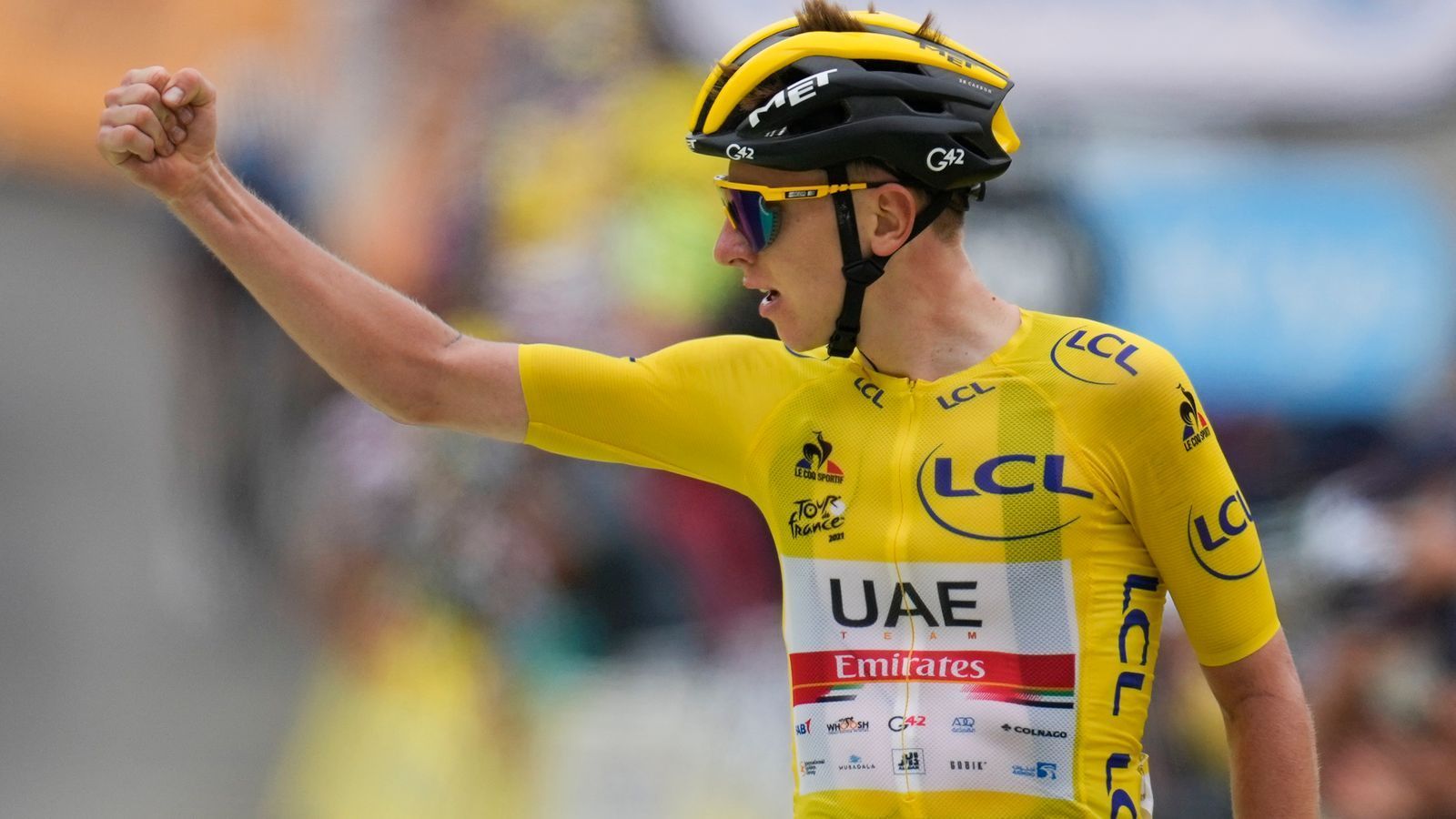 1600x900 Tour de France: Tadej Pogacar moves closer to title with Stage 18 victory