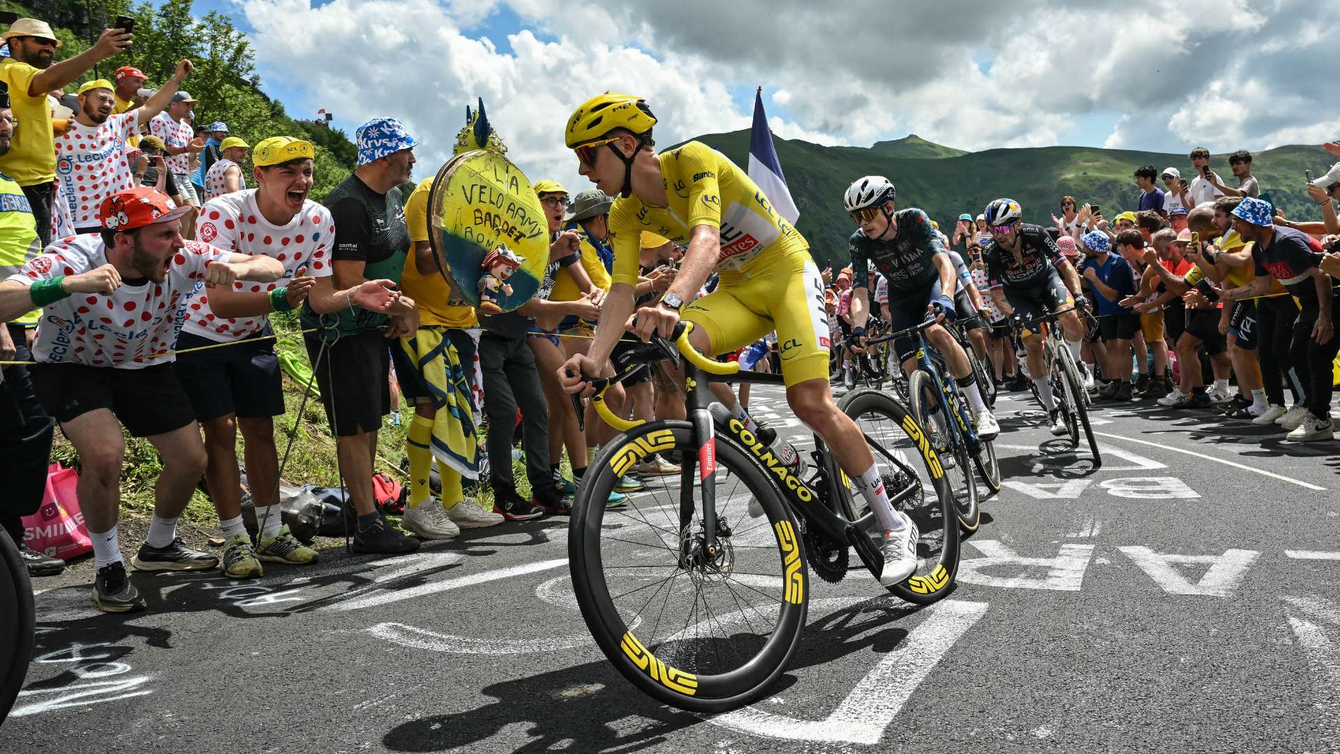 1920x1080 Who are the Tour de France 2025 favourites? Tadej Pogacar, Jonas Vingegaard, Primoz Roglic and more. Goal.com US