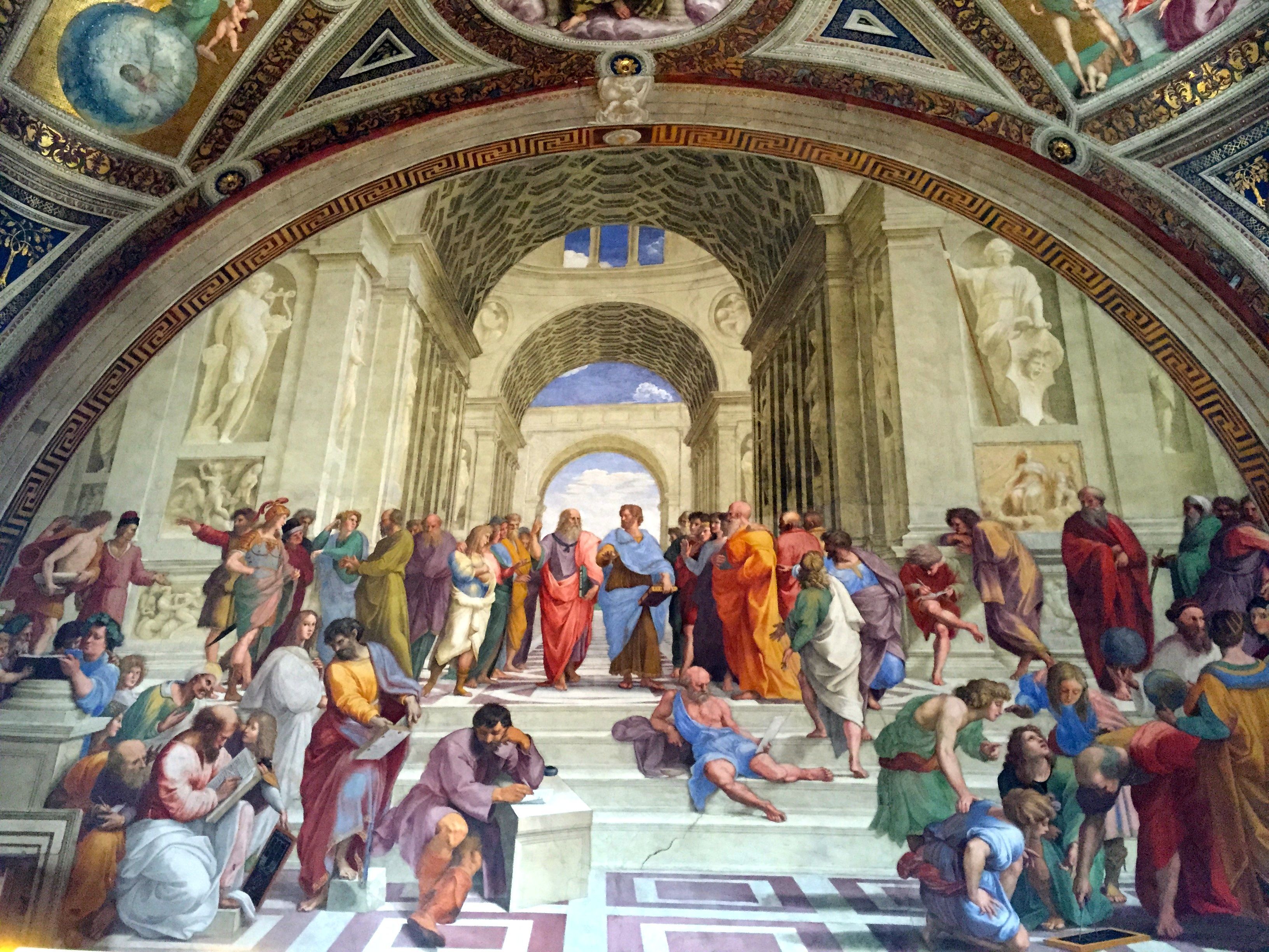 3264x2448 Questioning Authority in the School of Athens