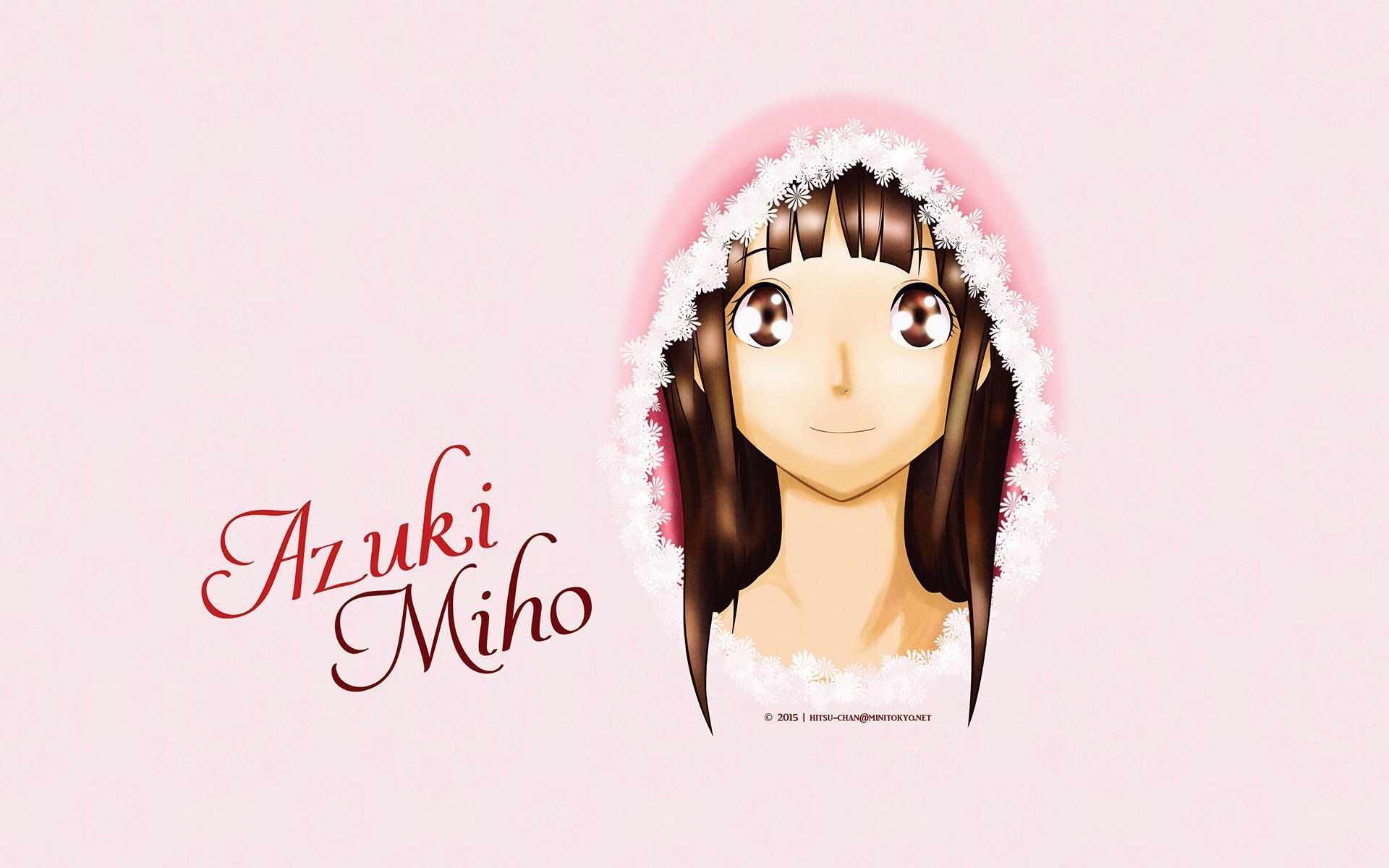 1920x1200 Download Miho Azuki Anime Bakuman HD Wallpaper By Hitsu Chan