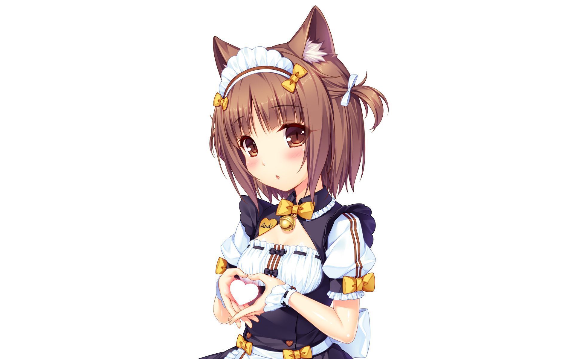 1920x1200 Phone wallpaper: Azuki (Nekopara), Nekopara, Anime 405936