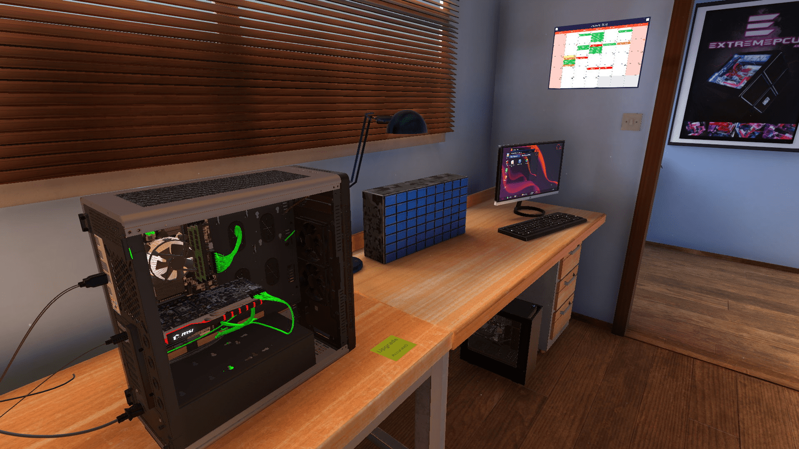 1600x900 PC Building Simulator leaves early access. Rock Paper Shotgun