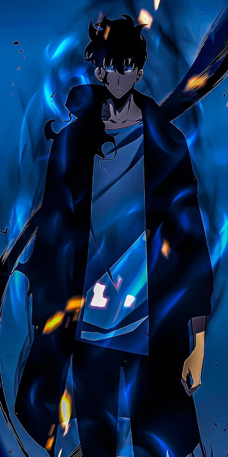 736x1472 Jin Woo _ solo Leveling season 2 wallpaper