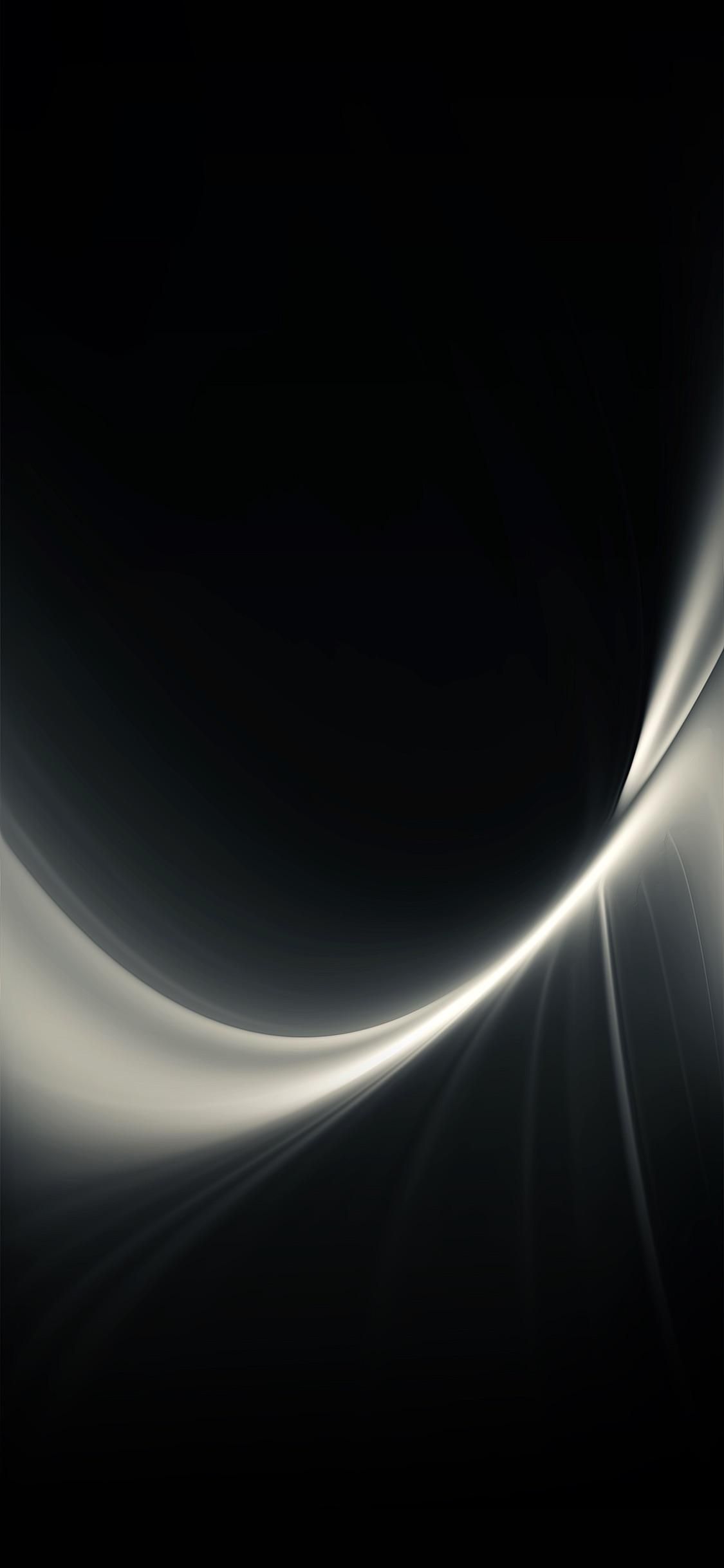 1125x2436 Black Aura Wallpaper