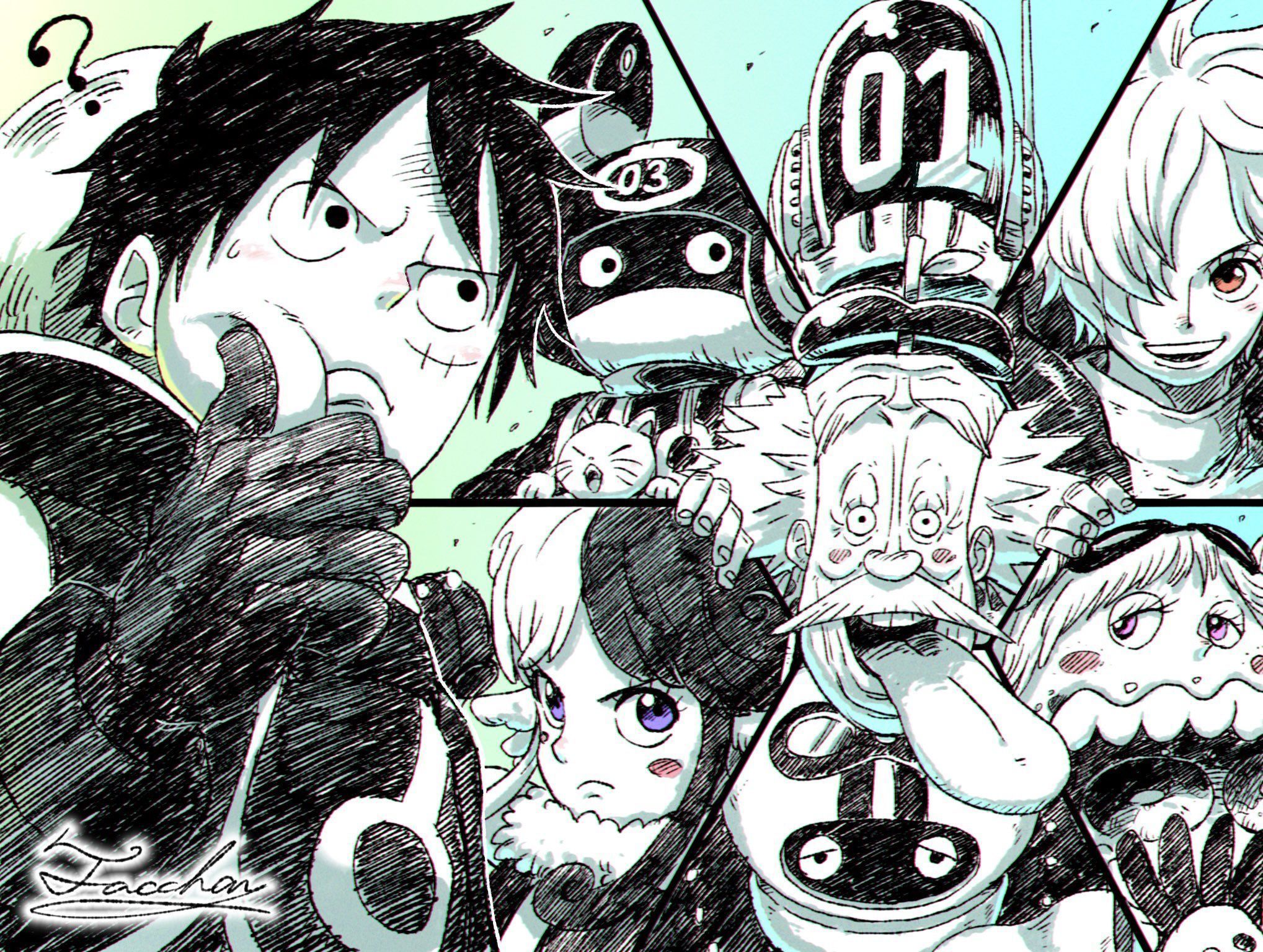 2037x1536 One Piece Egghead Wallpaper