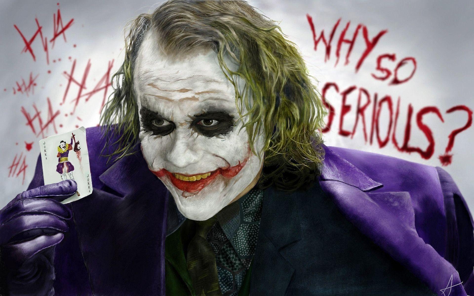 1920x1200 Heath Ledger Joker Wallpaper HD