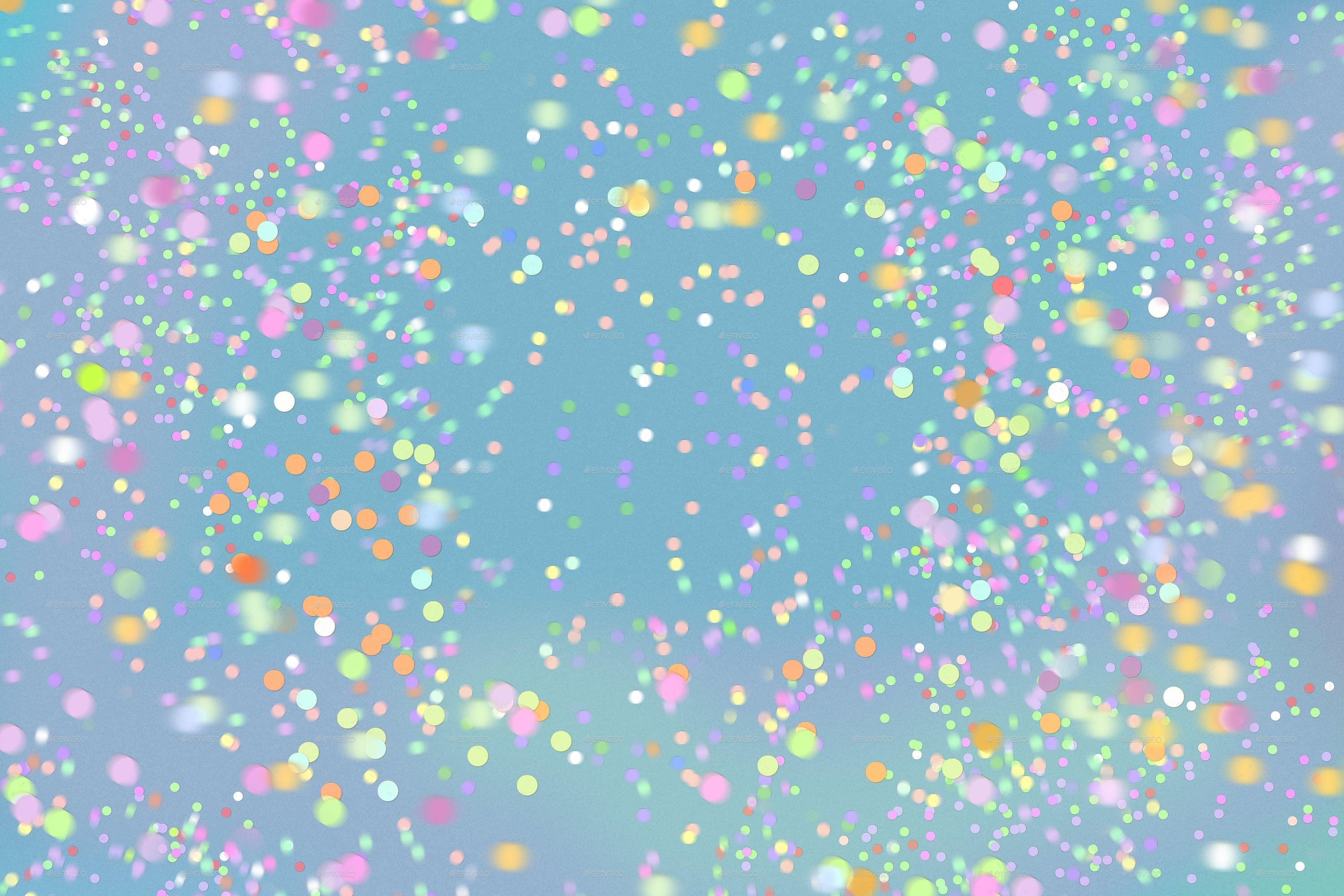 Cute Confetti Background