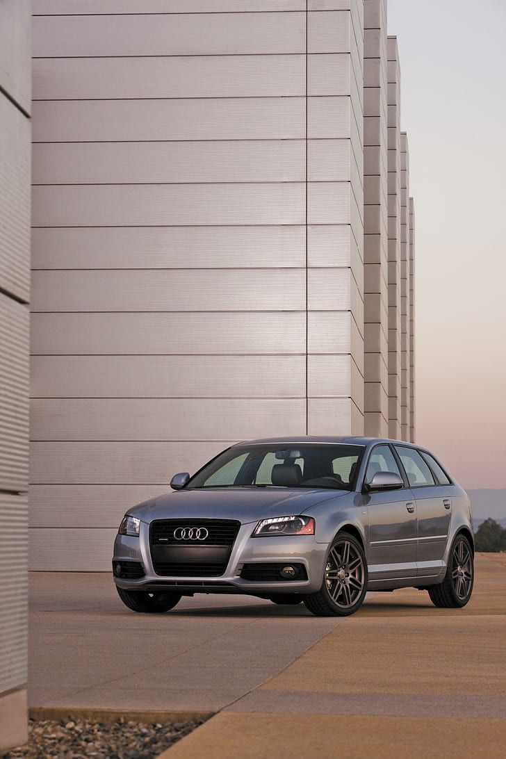728x1092 HD wallpaper: 2010 audi a3 wagon, car