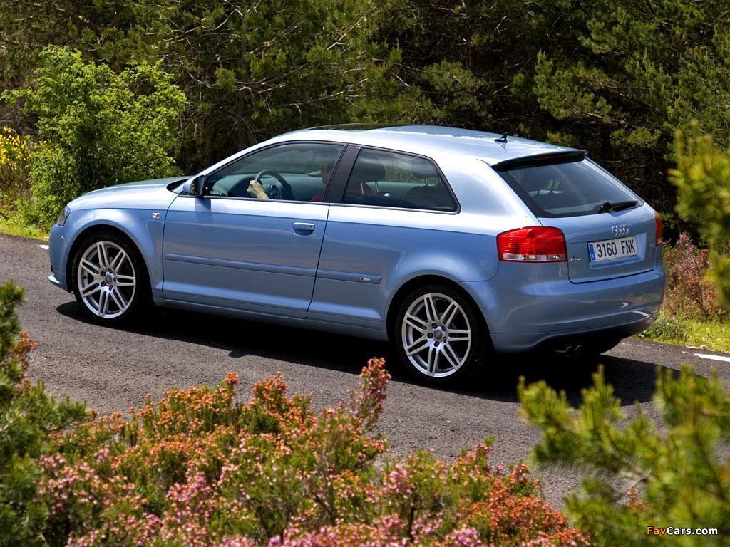1024x768 Audi A3 1.8T S Line 8P (2005–2008) Image (1024x768)
