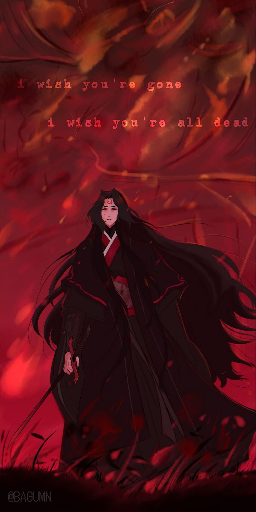 850x1700 ArtStation, luo binghe HD phone wallpaper
