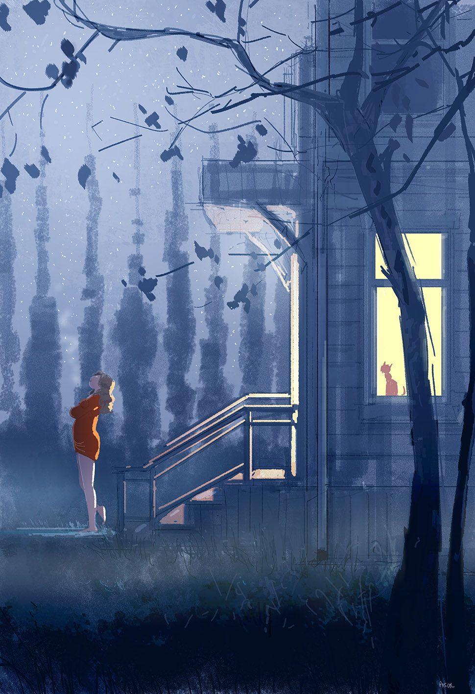 970x1417 When it's cooler outside. #pascalcampion. Wallpaper. Art, Pascal