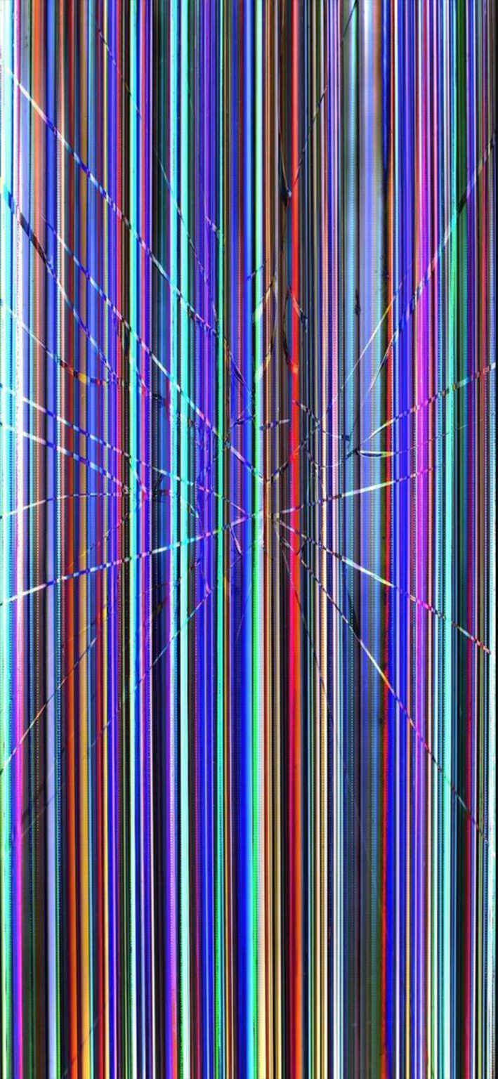 709x1536 Broken Cracked Screen Wallpaper For iPhone, iPad or Tablets