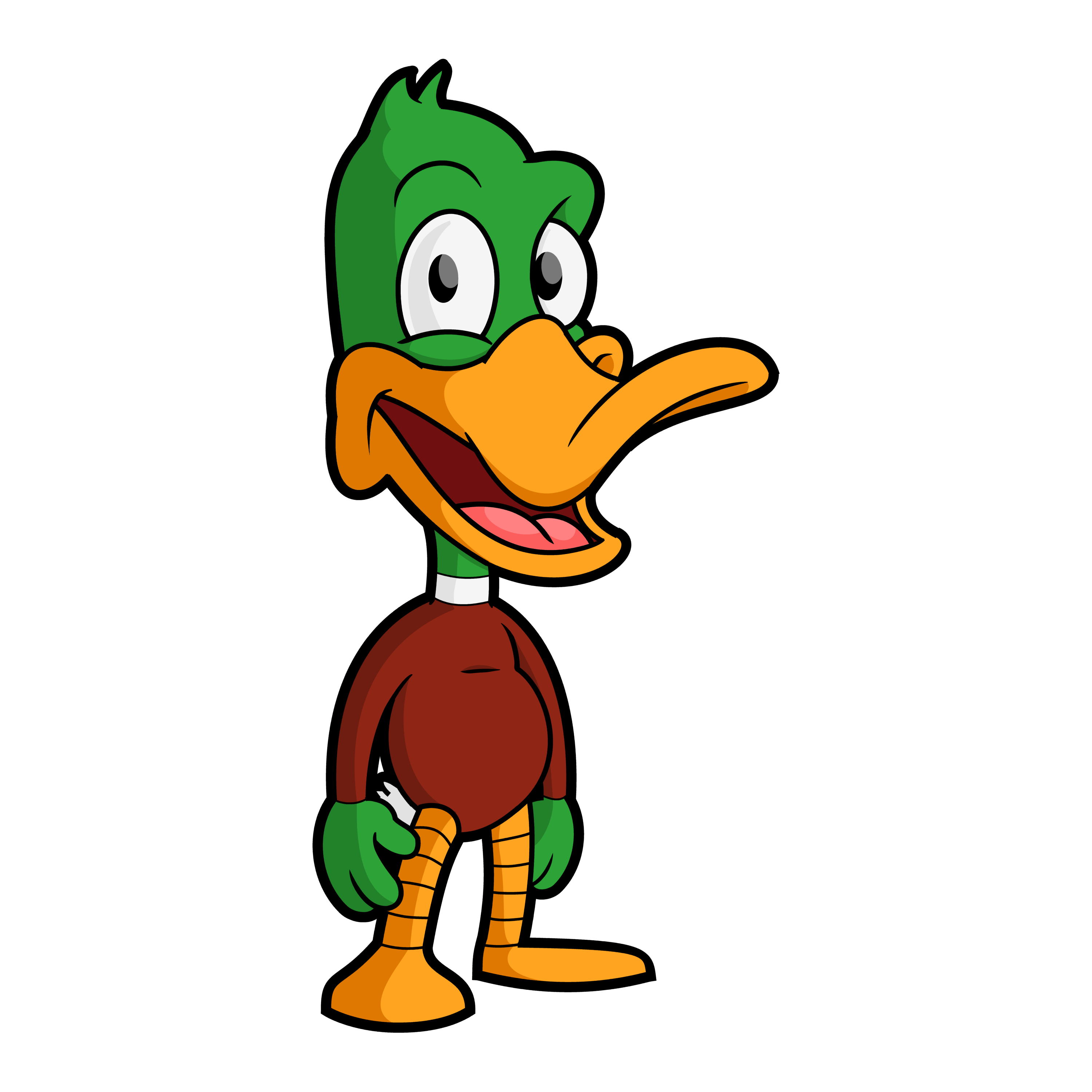 3000x3000 FREE Cartoon Duck Vector