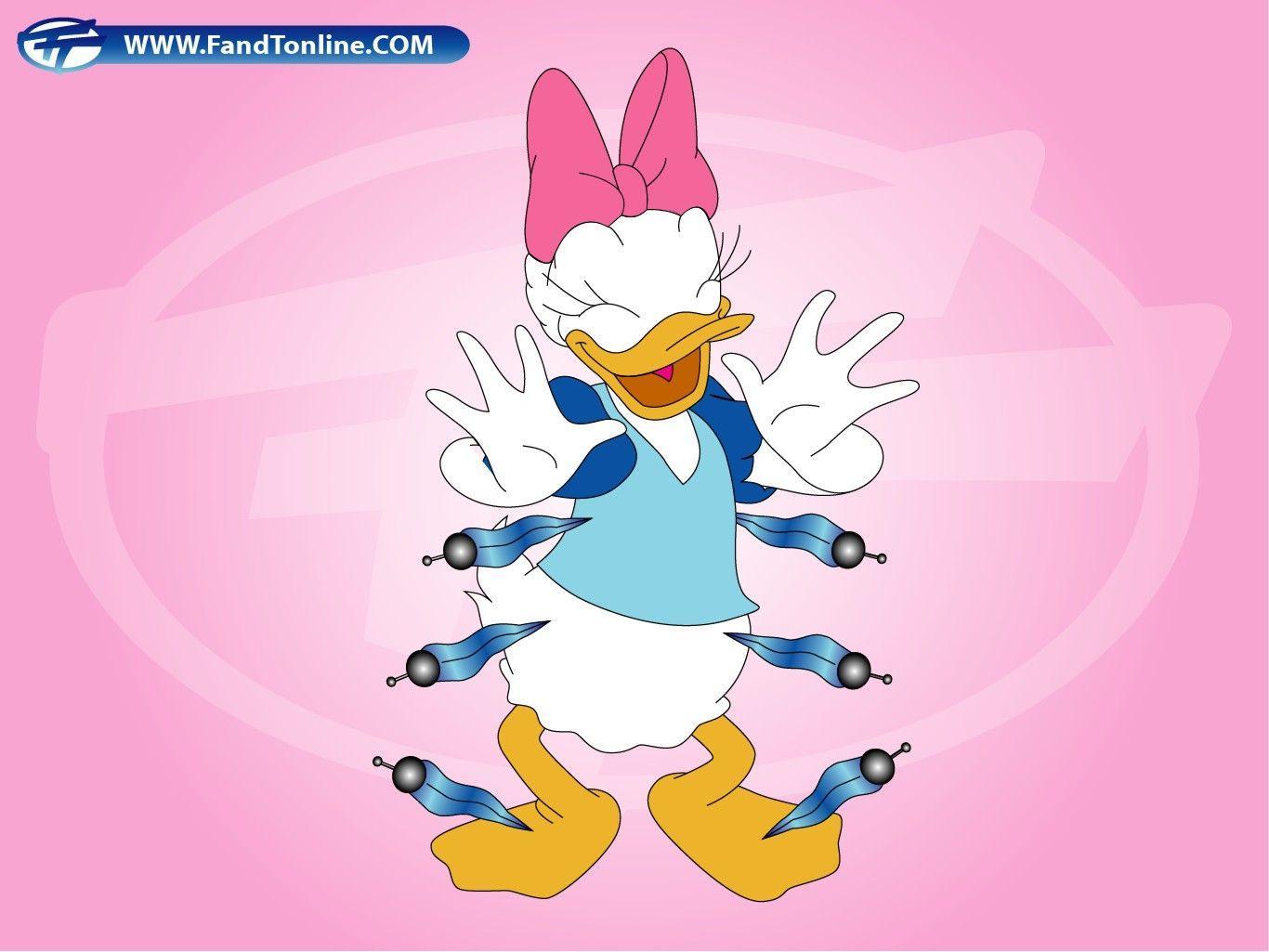 1366x1025 Daisy Duck Wallpaper
