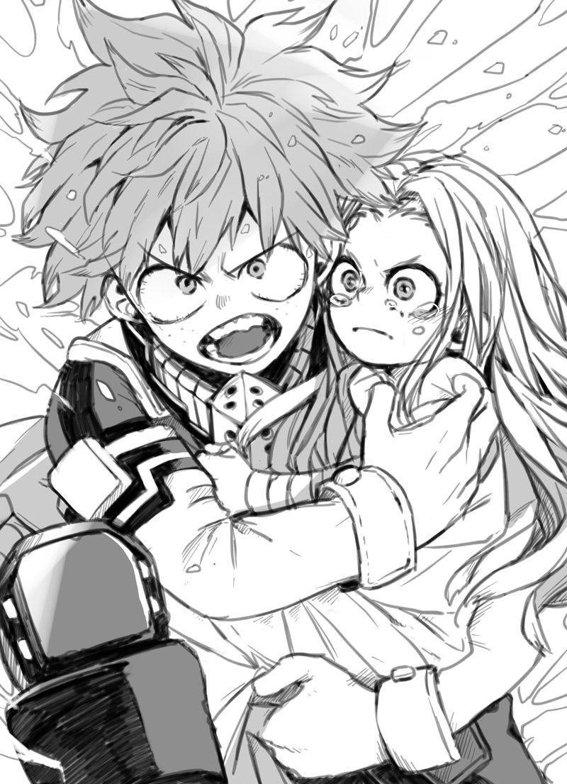 800x1105 Midoriya Izuku & Eri. My hero, Hero, My hero academia