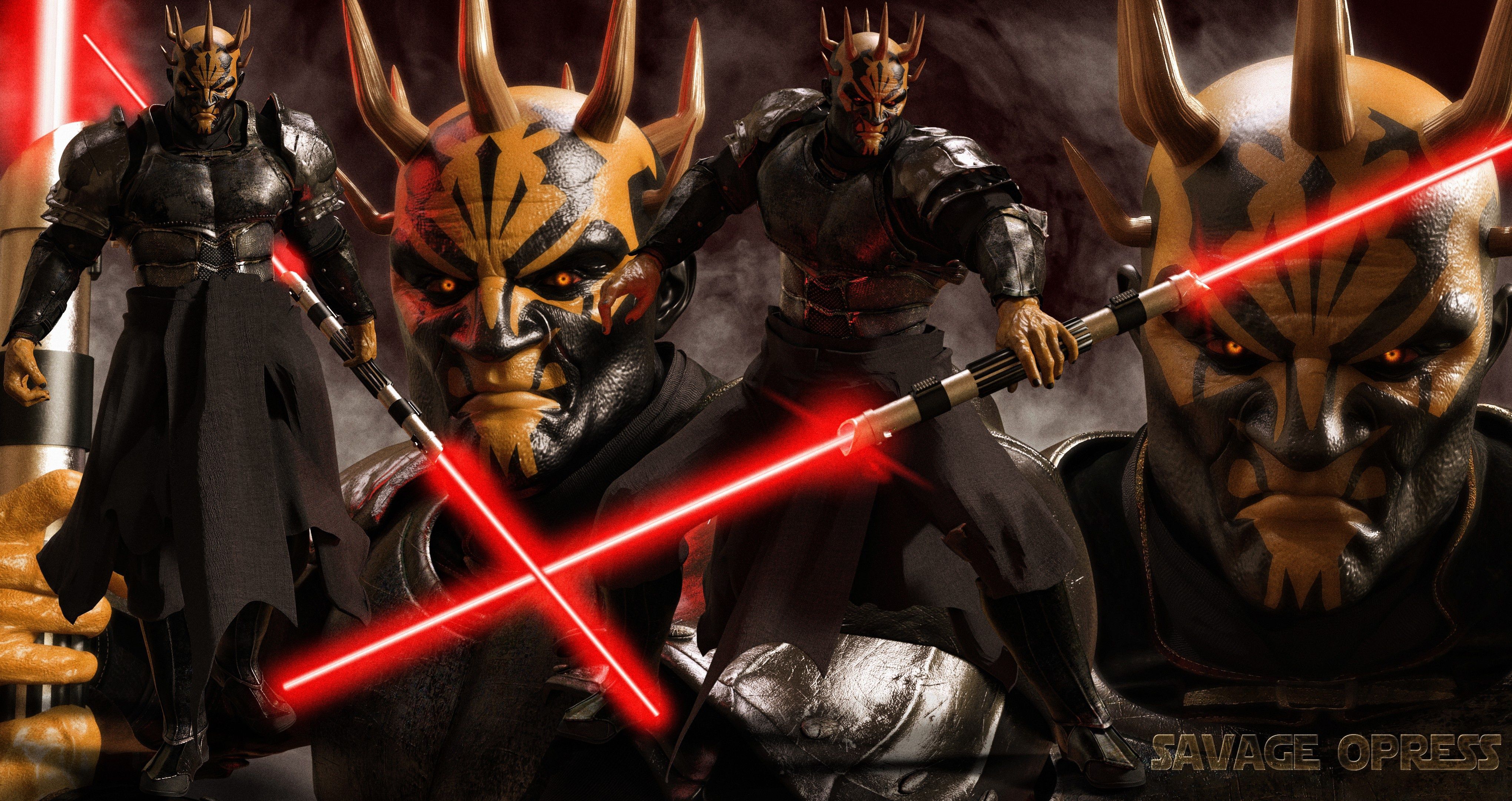 4080x2160 Wallpaper Star Wars, armor, sith, Savage Opress for mobile and desktop, section фантастика, resolution 4080x2160