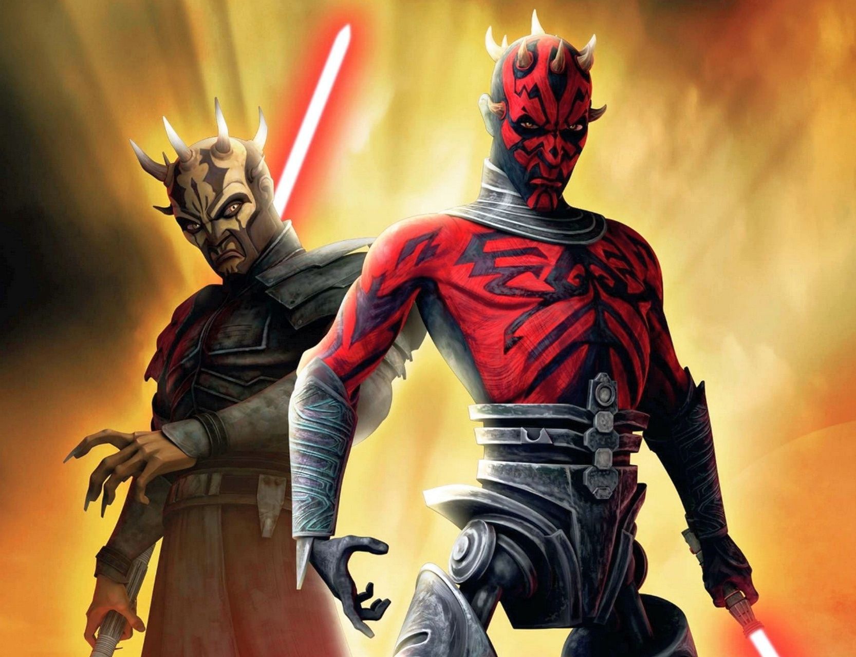 1666x1280 Savage Opress Star Wars: The Clone Wars Wallpaper