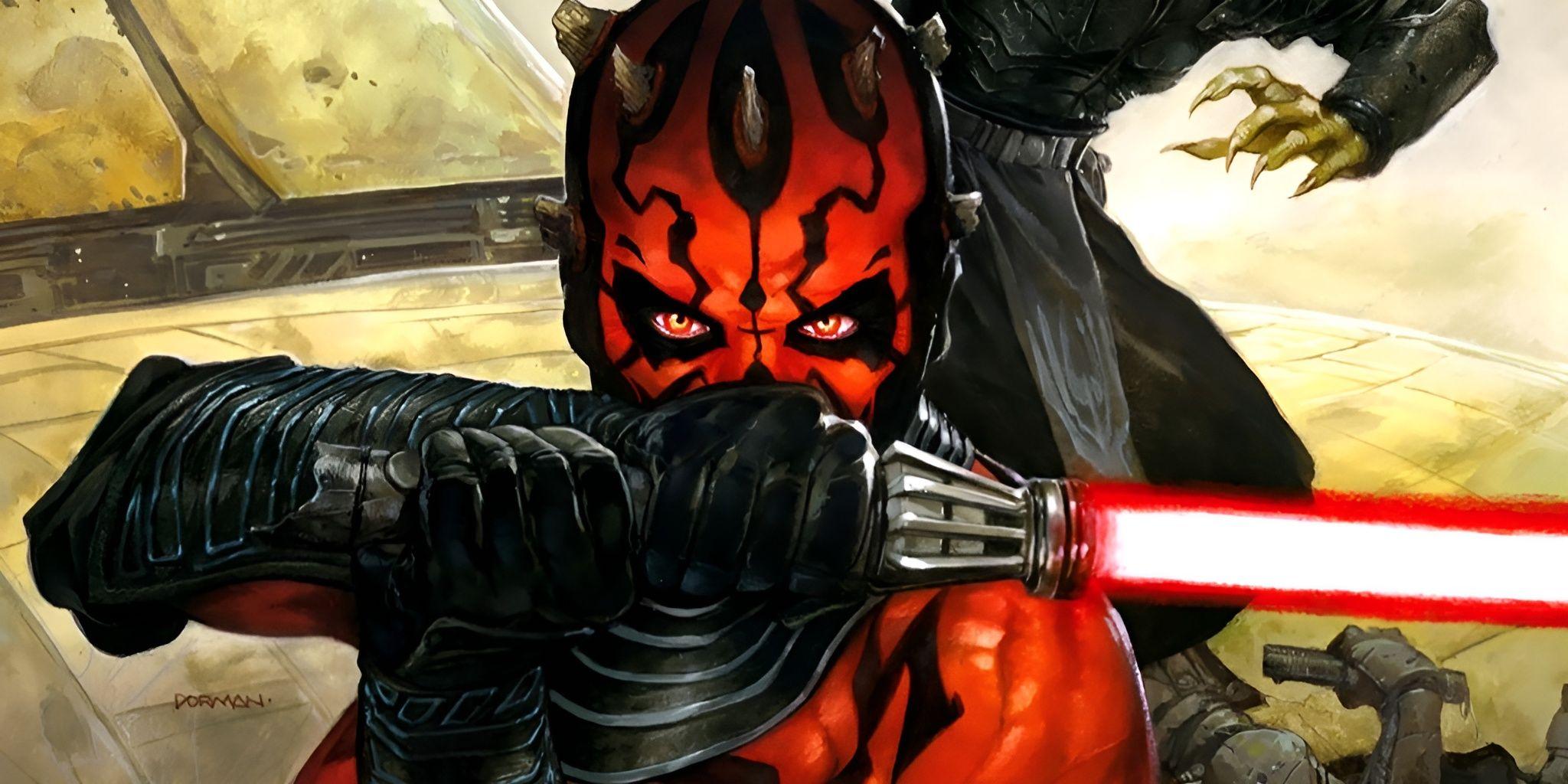 2048x1024 Darth Maul's Personal Mantra Perfectly Explains Why Star Wars Allowed the Sith to Defeat the Jedi