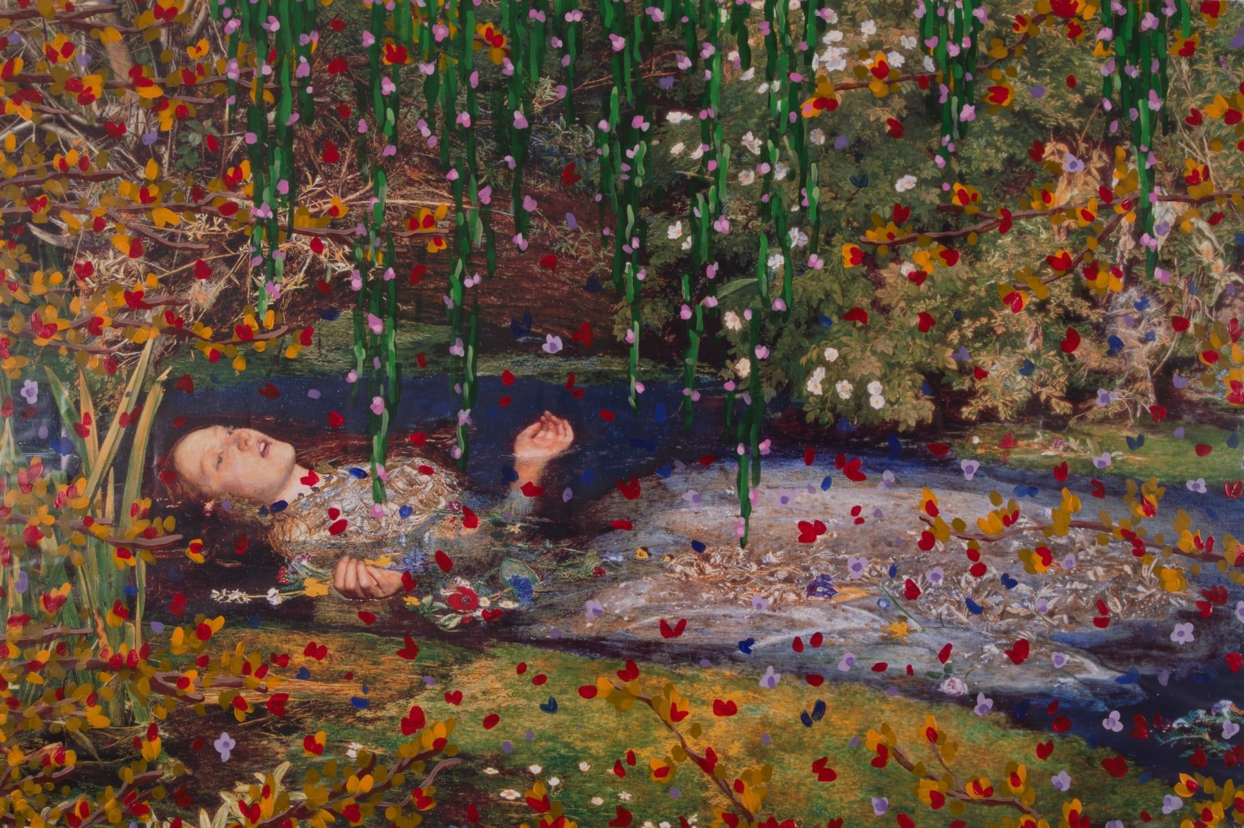 1800x1199 Michael De Feo, Untitled (Ophelia By Sir John Everett Millais, 1851 52), 2017