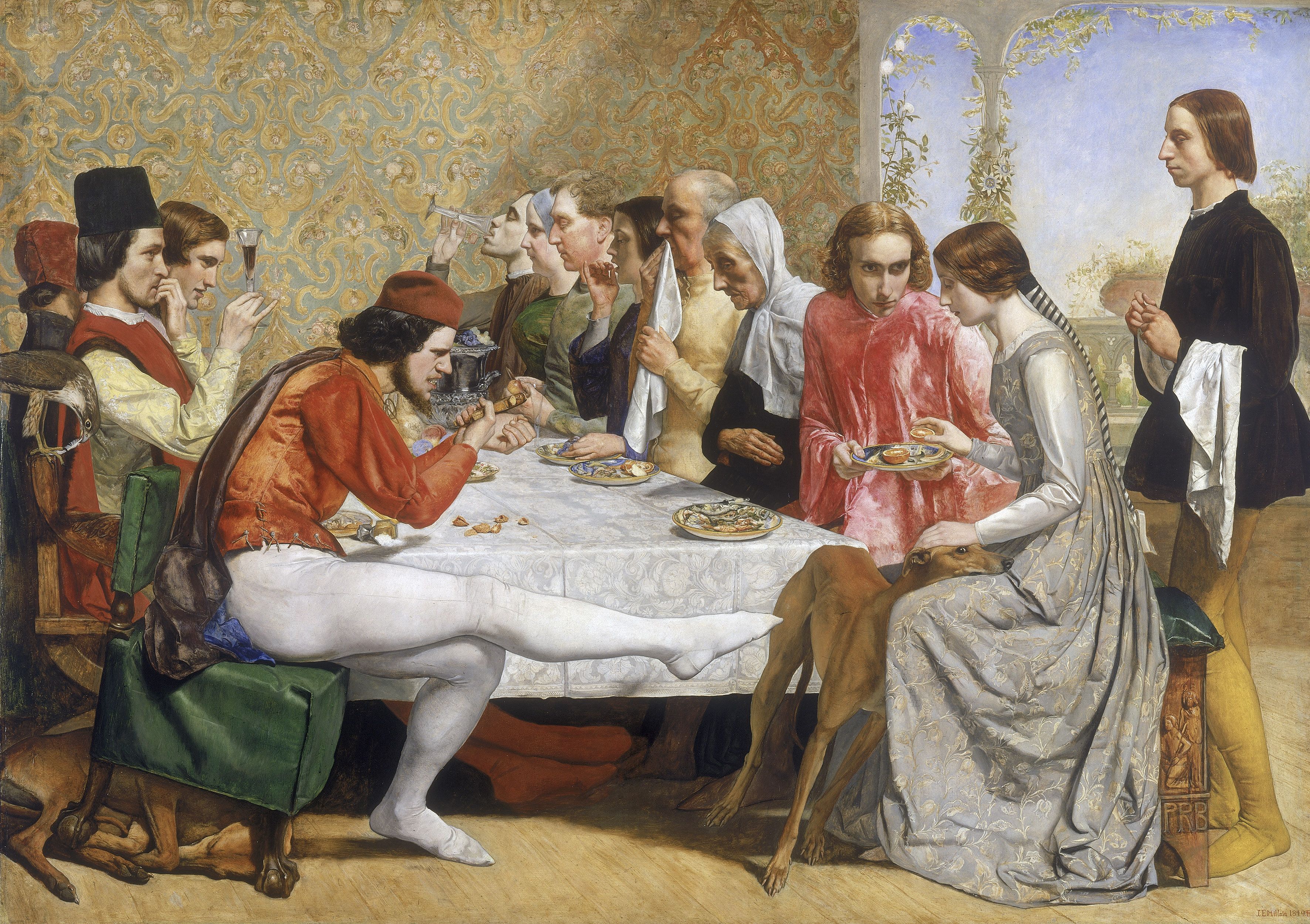 3543x2500 Isabella (Millais painting)