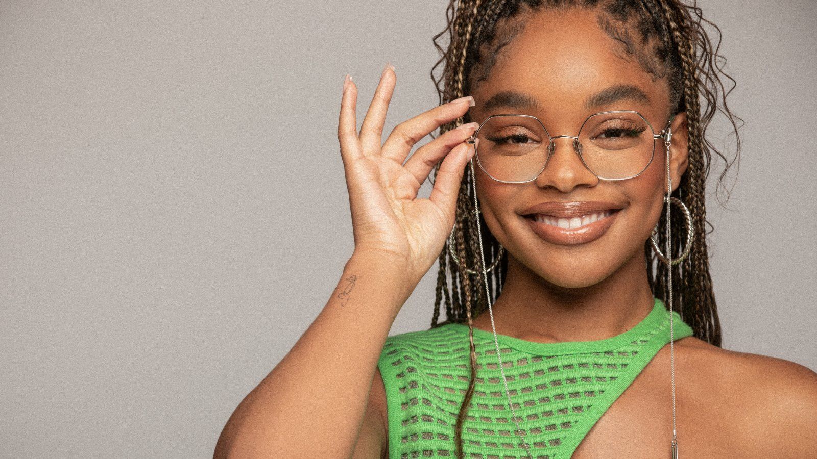 1600x900 Marsai Martin on X: It's finally here! Y'all know how much I loveee my glasses. So I've teamed up with to help everyone find their perfect pair! #FourEyes are better than