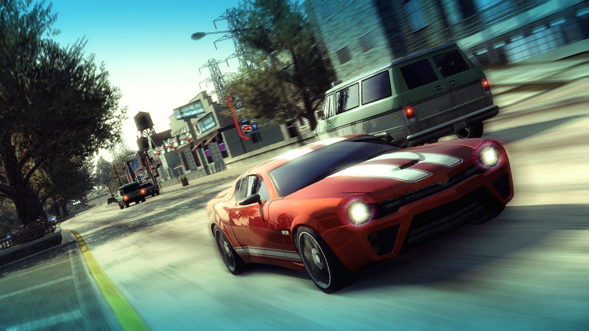 1920x1080 BURNOUT PARADISE racing action race game video wallpaper