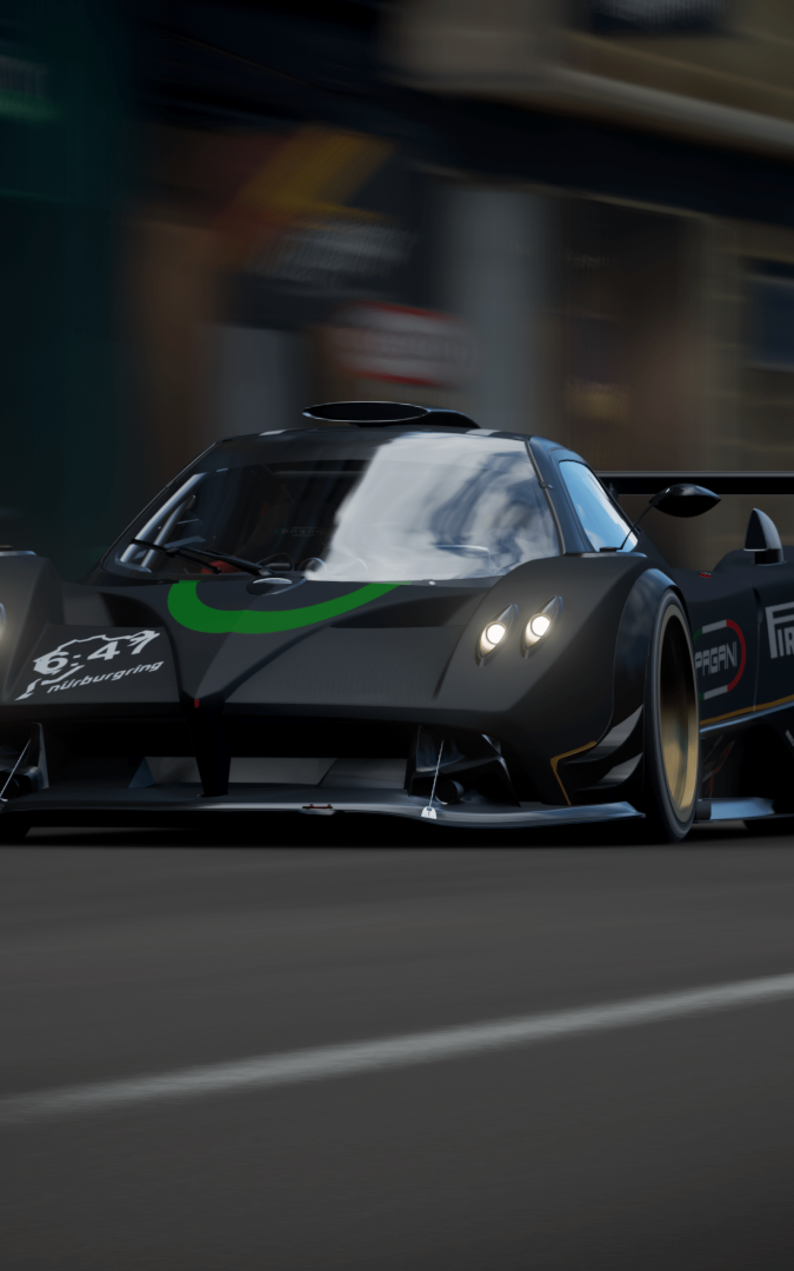 1600x2560 Download 1600x2560 Pagani Zonda R, Forza Horizon Hypercars