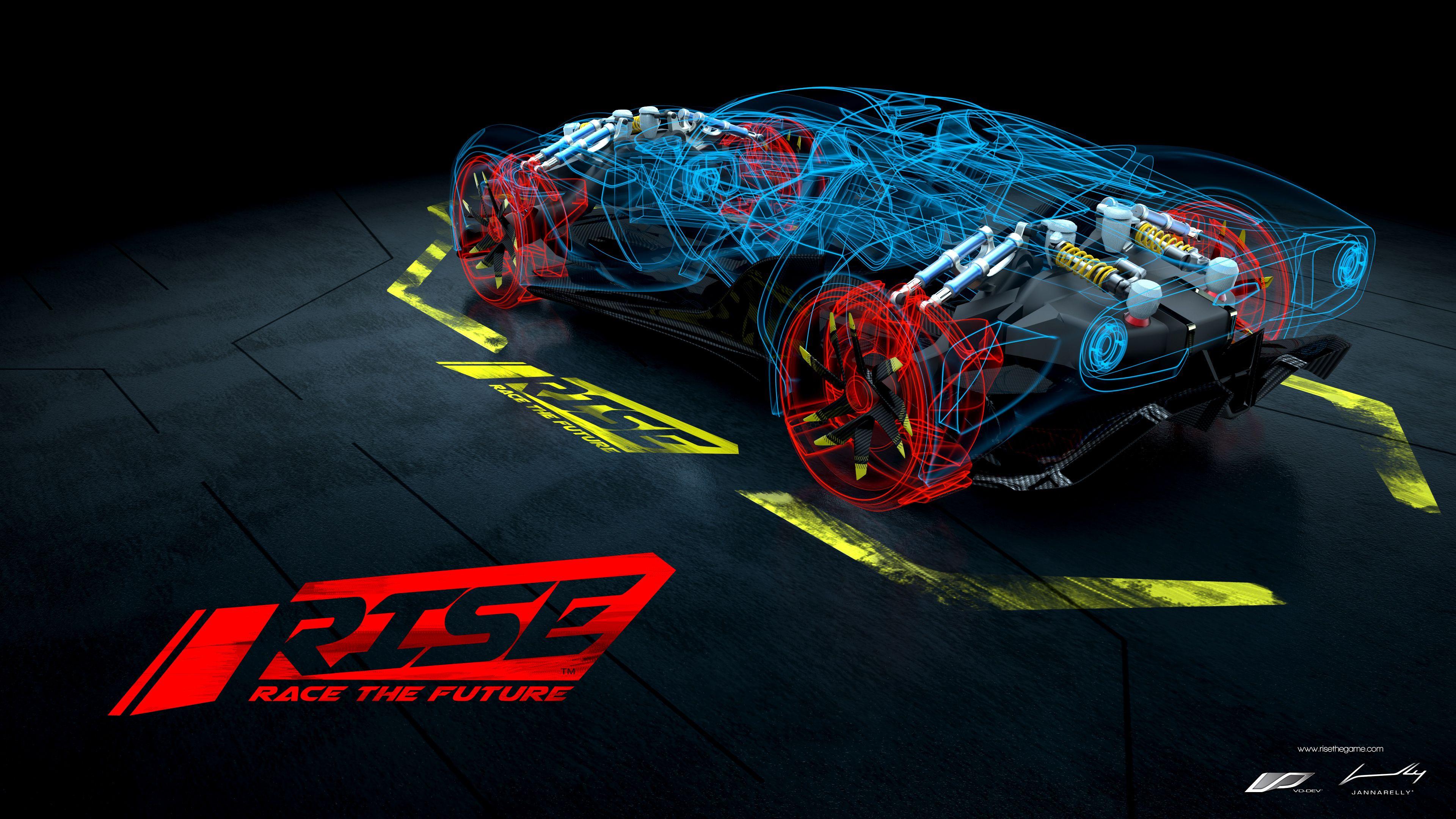 3840x2160 #Xbox One, #Rise: Race the Future, K, #PC, #Driving game