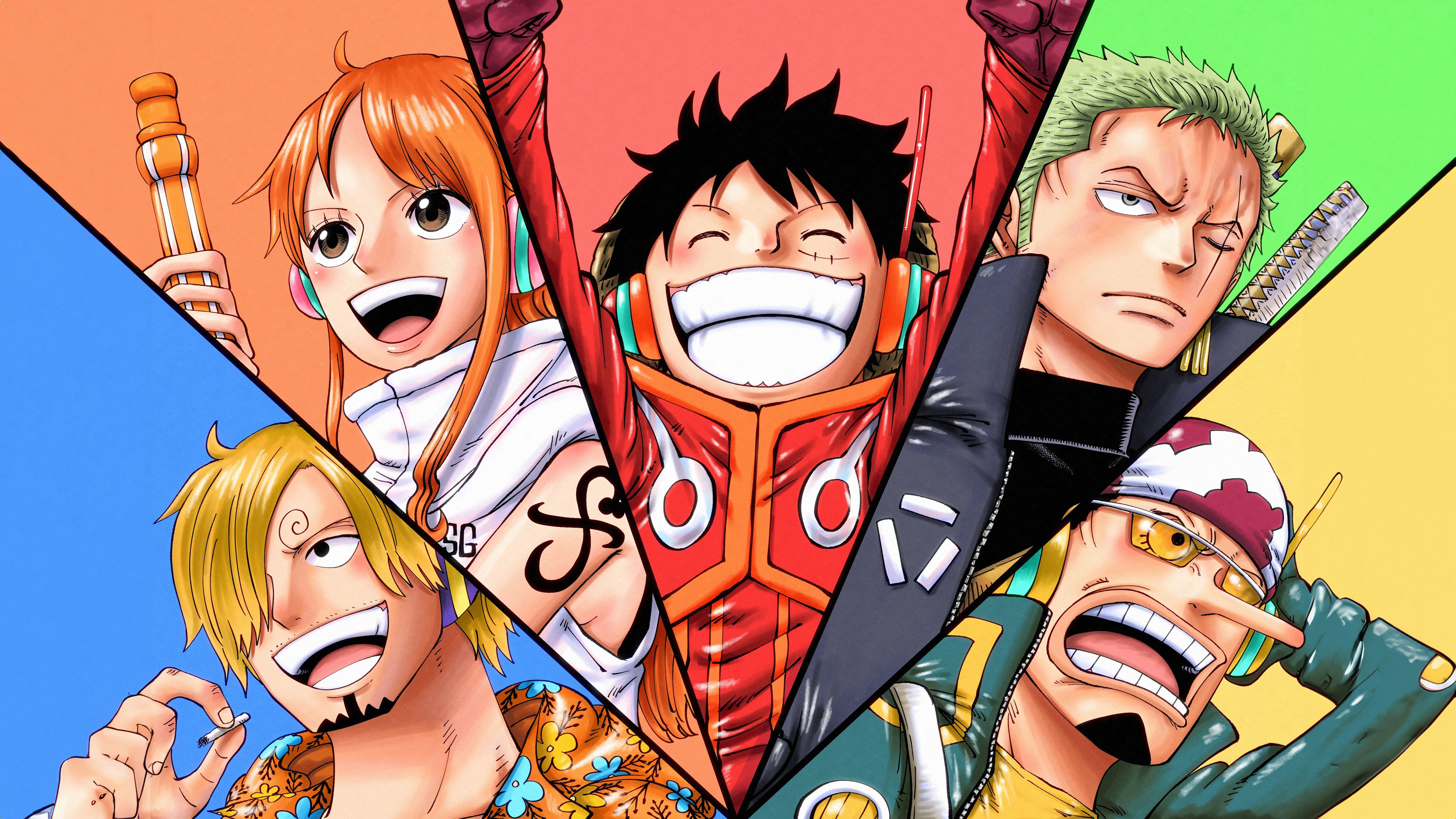 5120x2880 One Piece Wallpaper 4K, Egghead Arc, 2024 Series