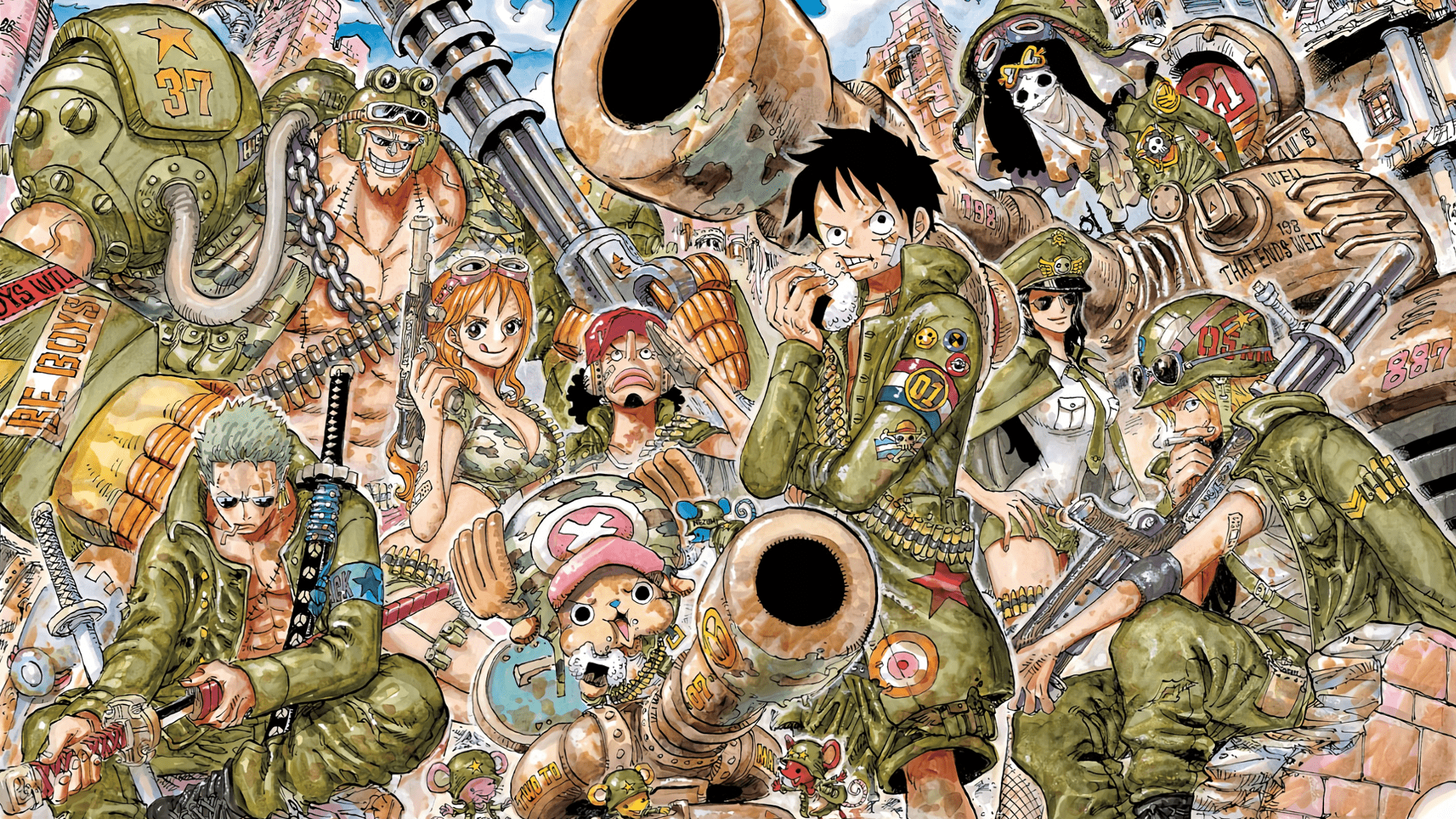 1920x1080 Epic One Piece Anime HD Wallpaper Showcase