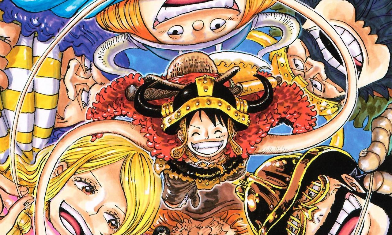 1280x768 One of One Piece's biggest moments arrives in One Piece Vol. 112 (along with new color art of Luffy's Elbaph arc outfit!)
