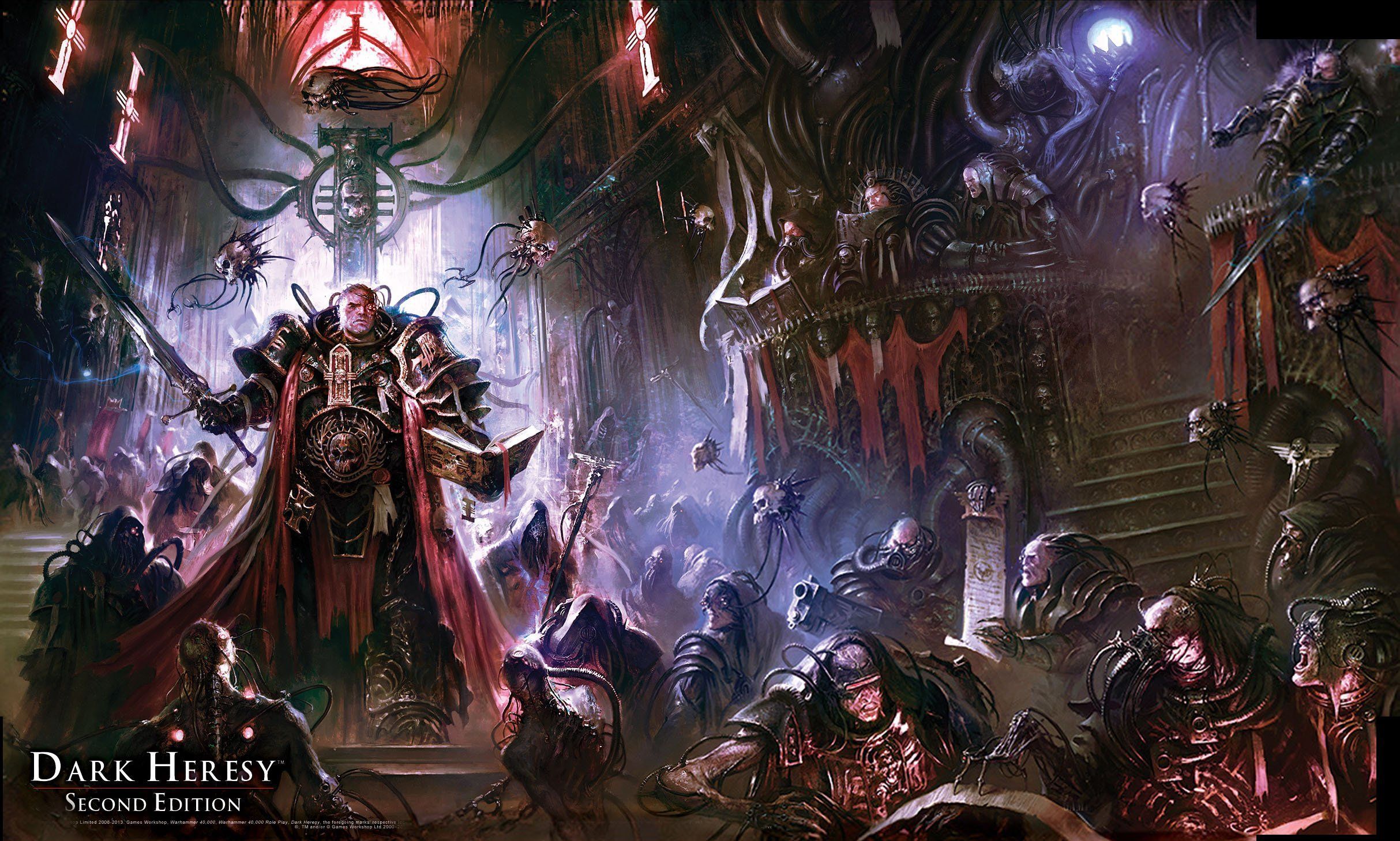 2427x1459 horus, Heresy, Warhammer, 40k, Board, Game, Sci fi Wallpaper HD / Desktop and Mobile Background