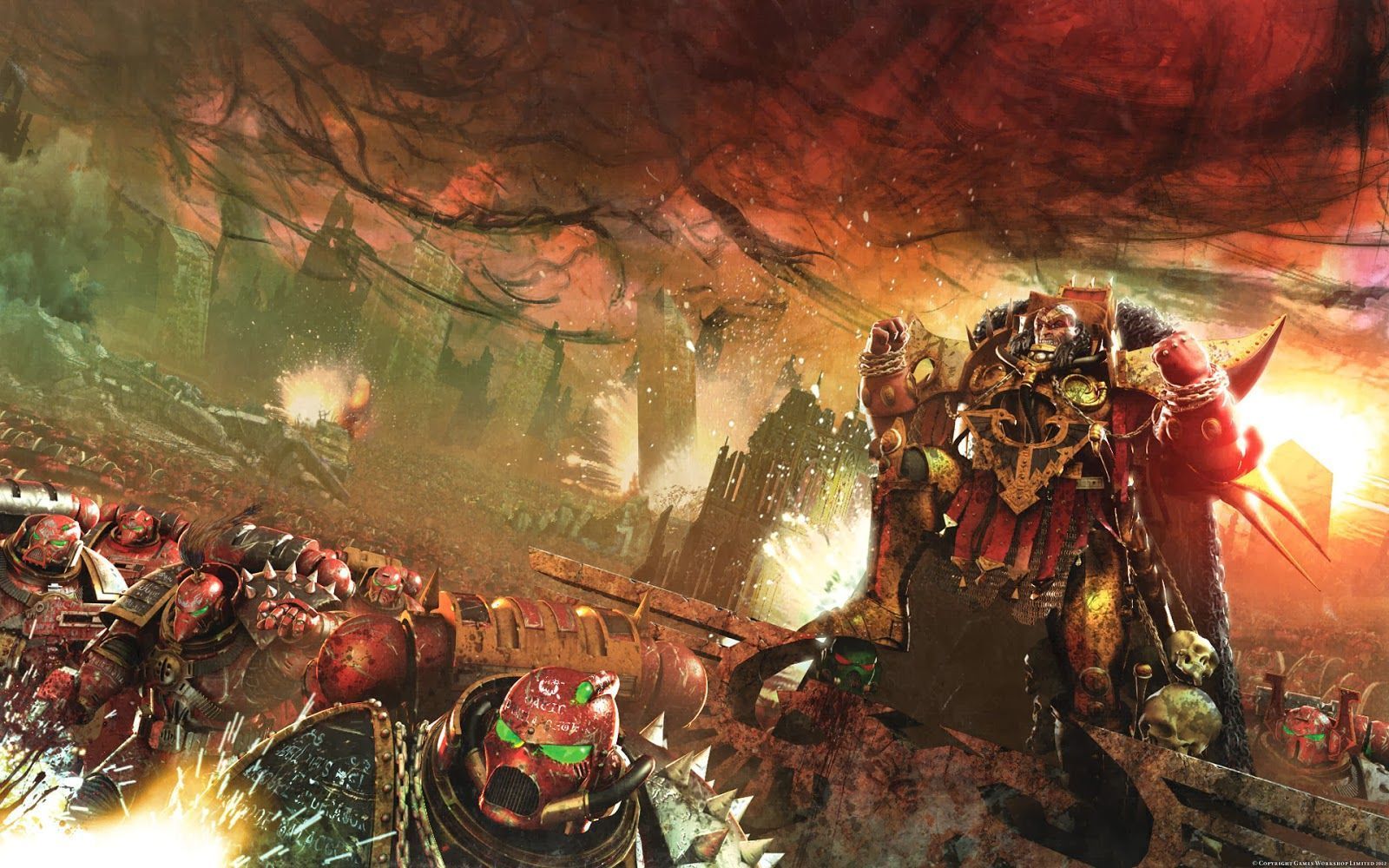 1600x1000 WARHOST40K: Horus Heresy Wallpaper