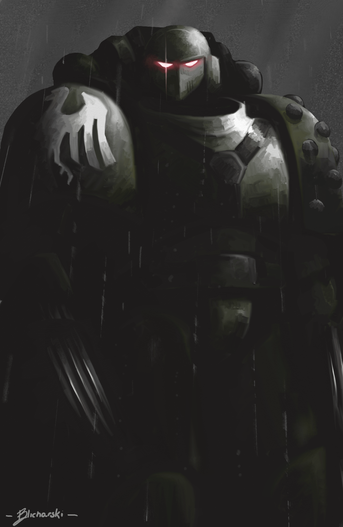 1300x2000 Horus Heresy Raven Guard, OC