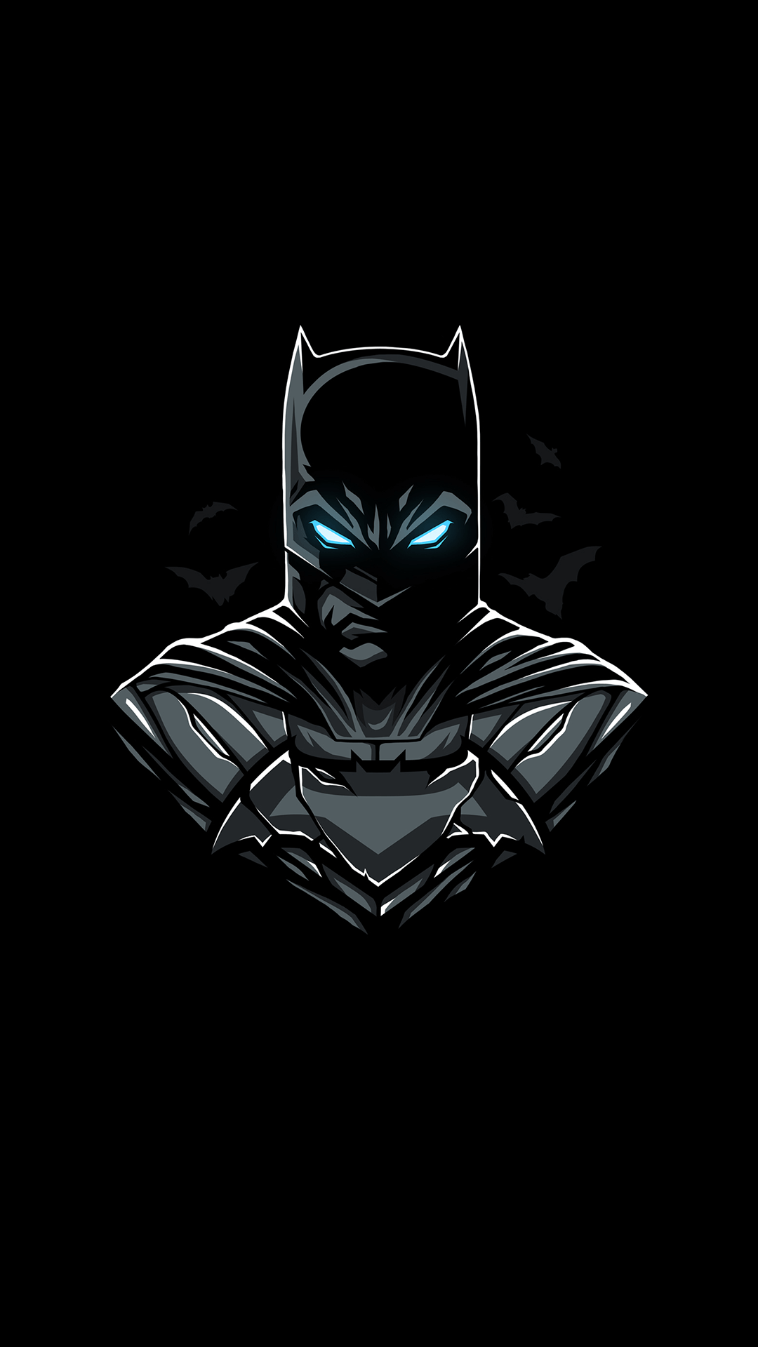 1080x1920 Dark Batman Android Wallpaper