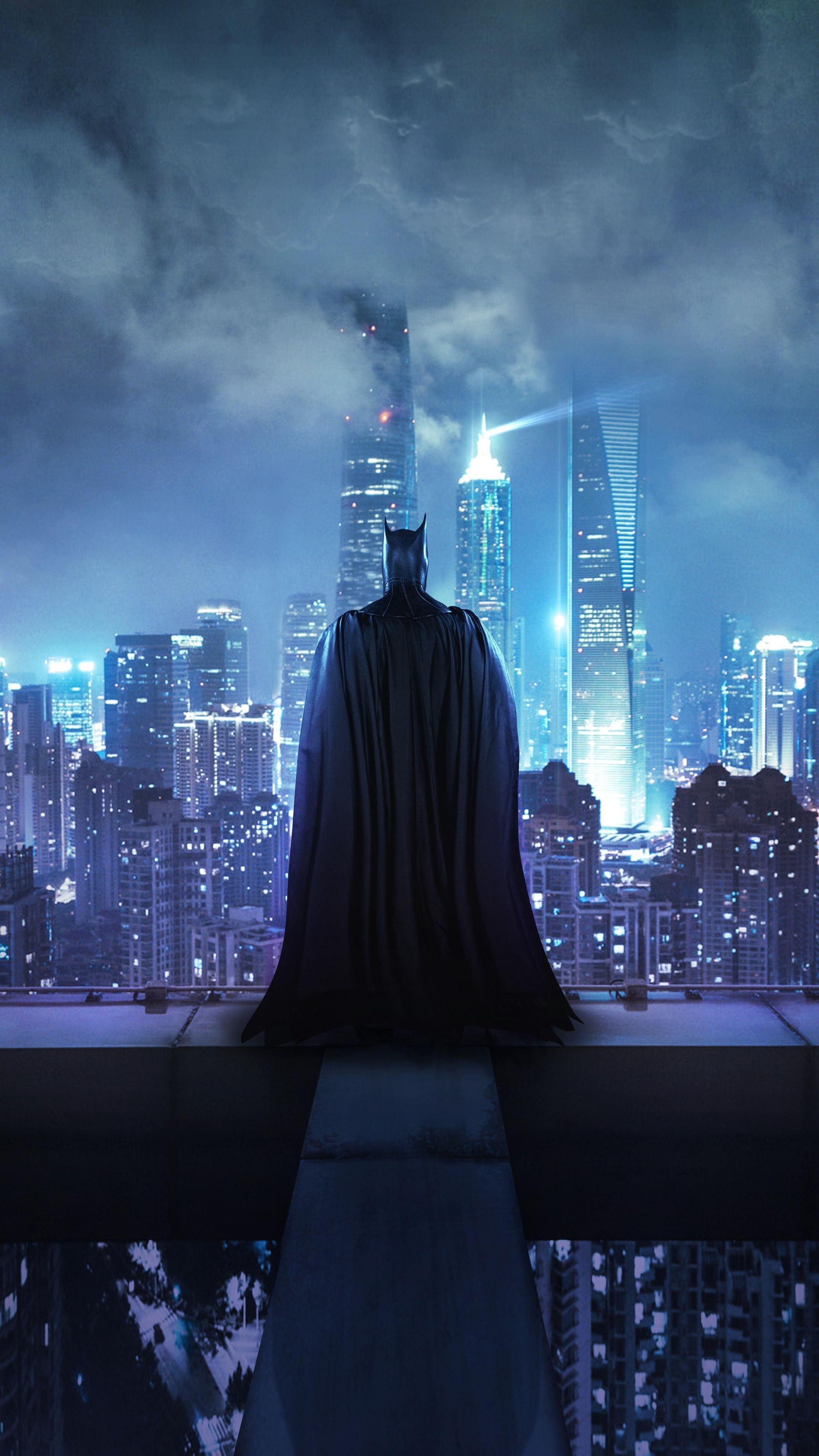 2160x3840 Batman Gotham Wallpaper for iPhone 4K